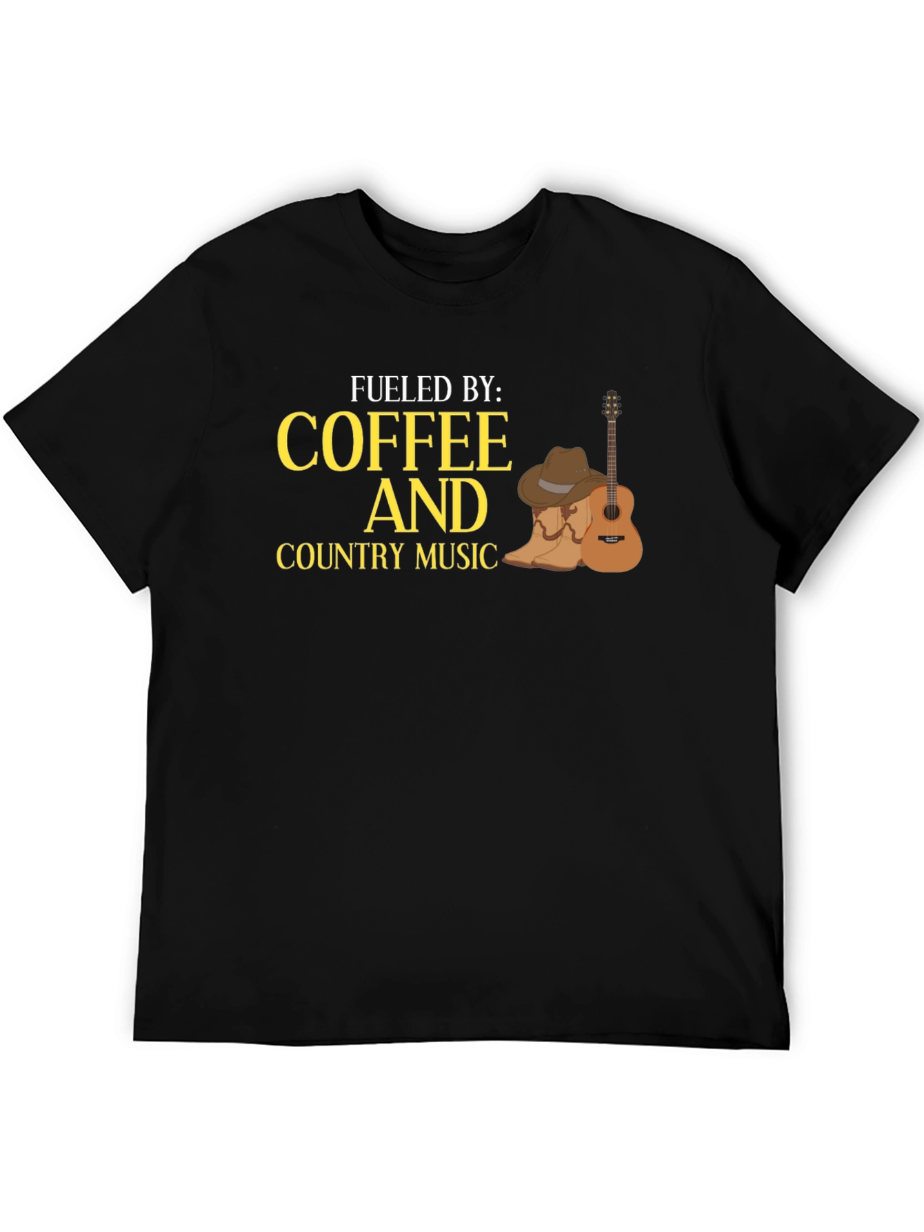 Fueled by Coffee & Country Music T-Shirt