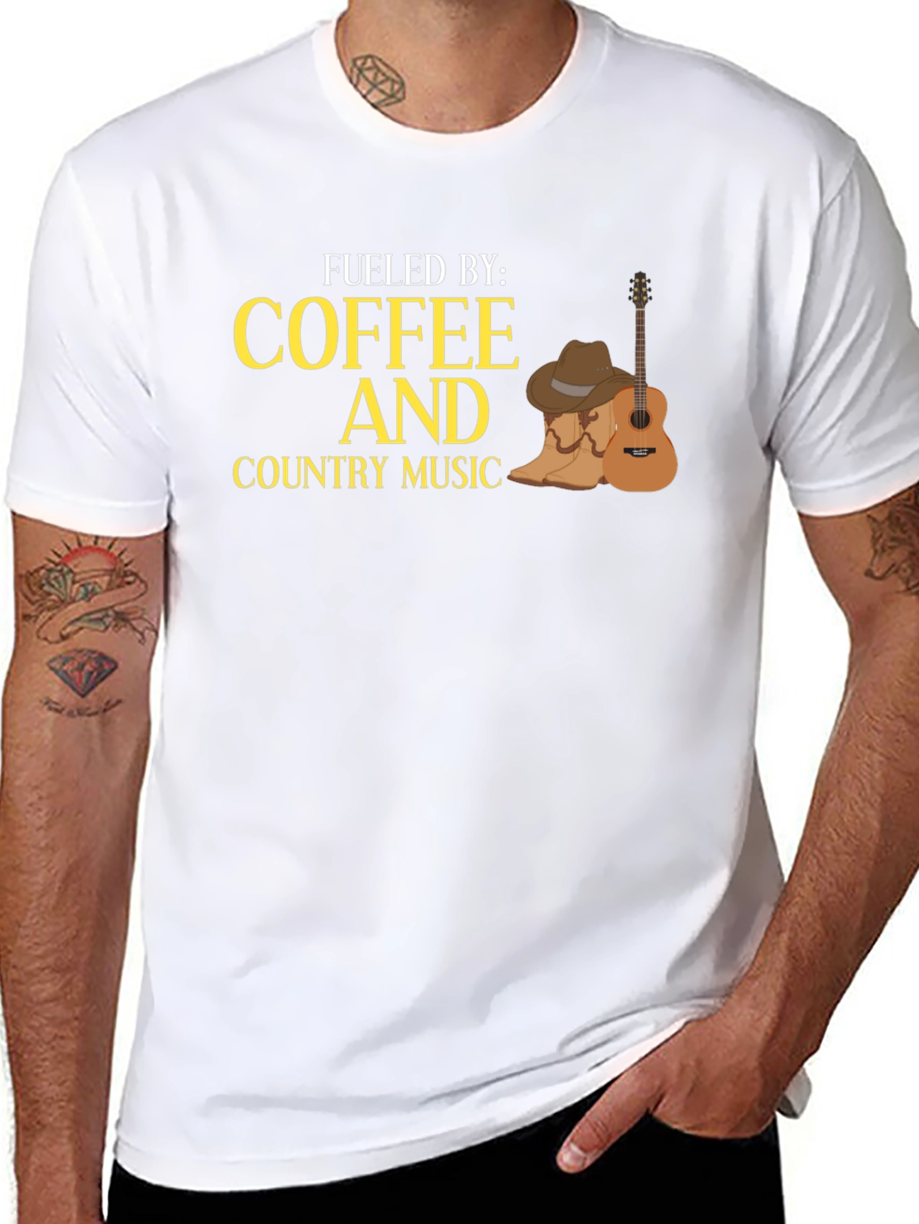Fueled by Coffee & Country Music T-Shirt