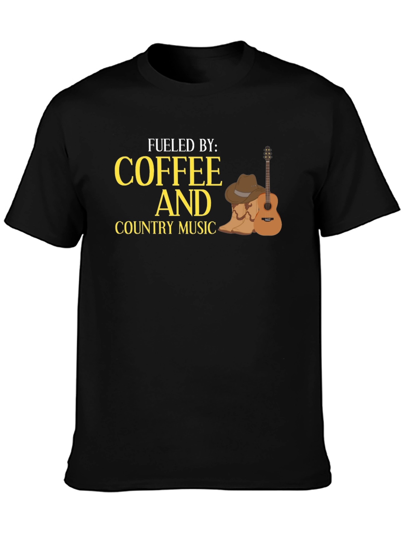 Fueled by Coffee & Country Music T-Shirt