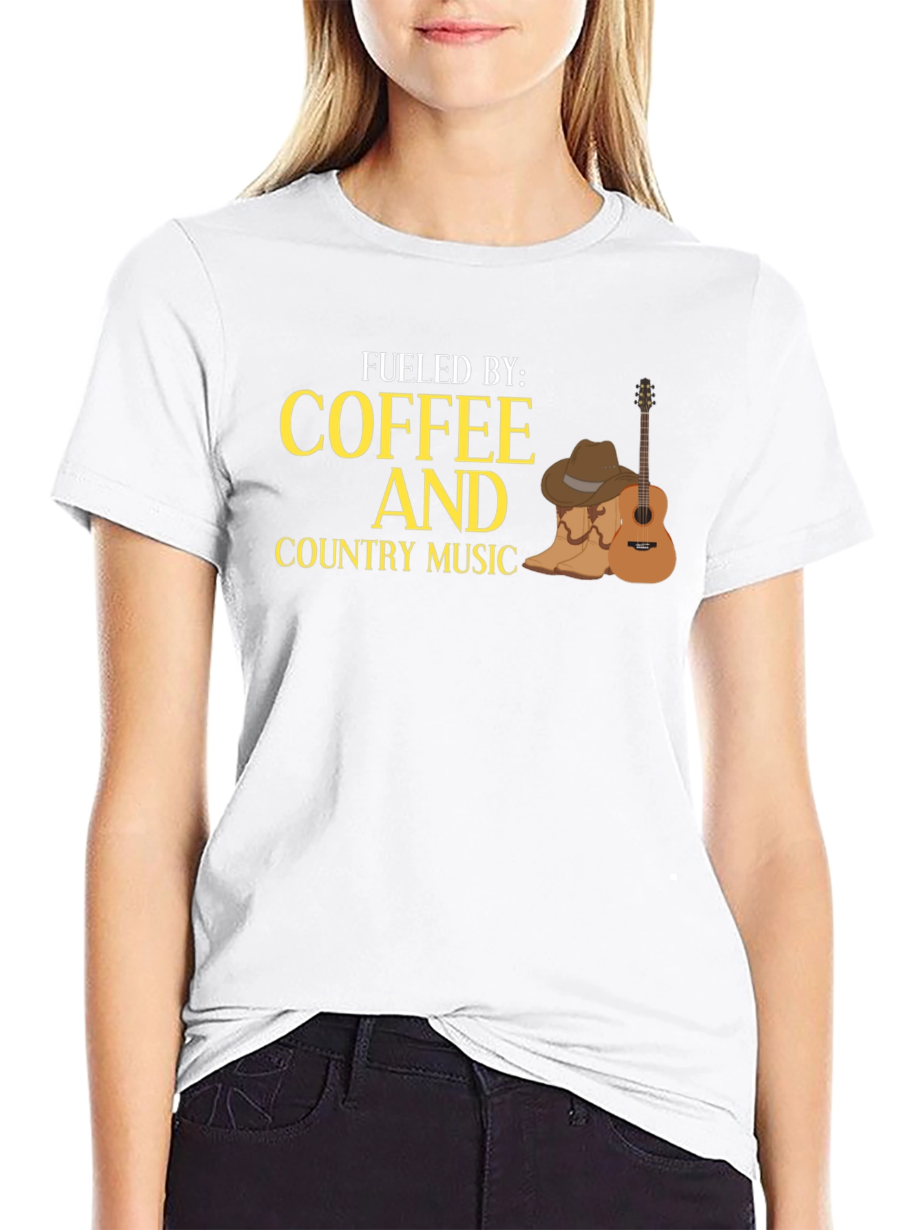 Fueled by Coffee & Country Music T-Shirt