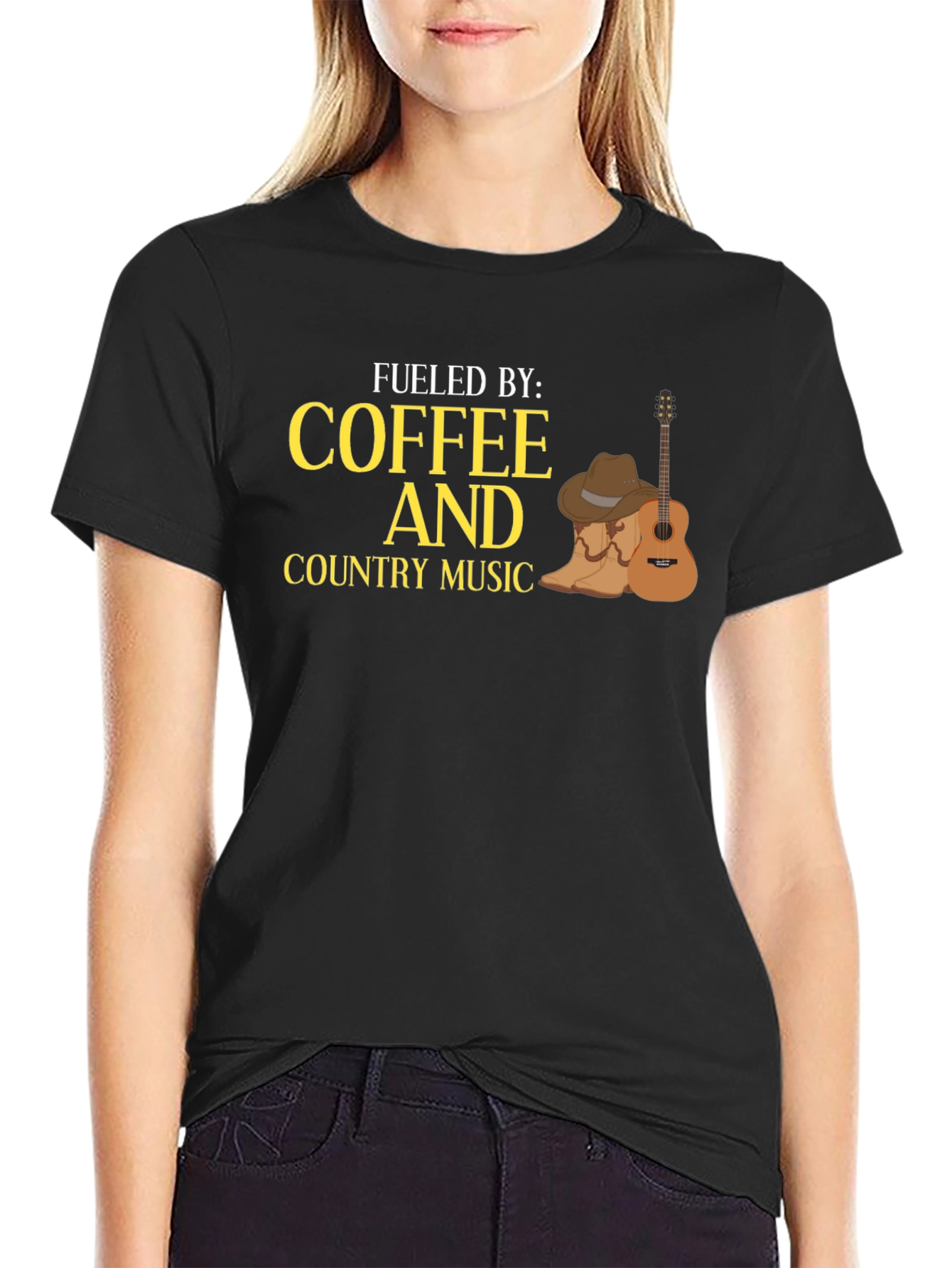 Fueled by Coffee & Country Music T-Shirt