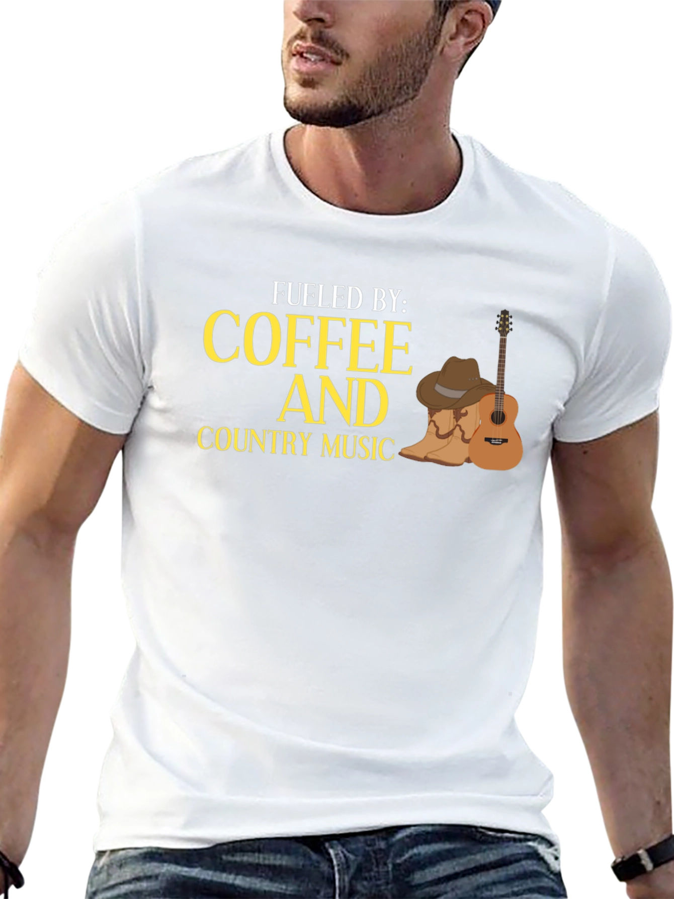 Fueled by Coffee & Country Music T-Shirt