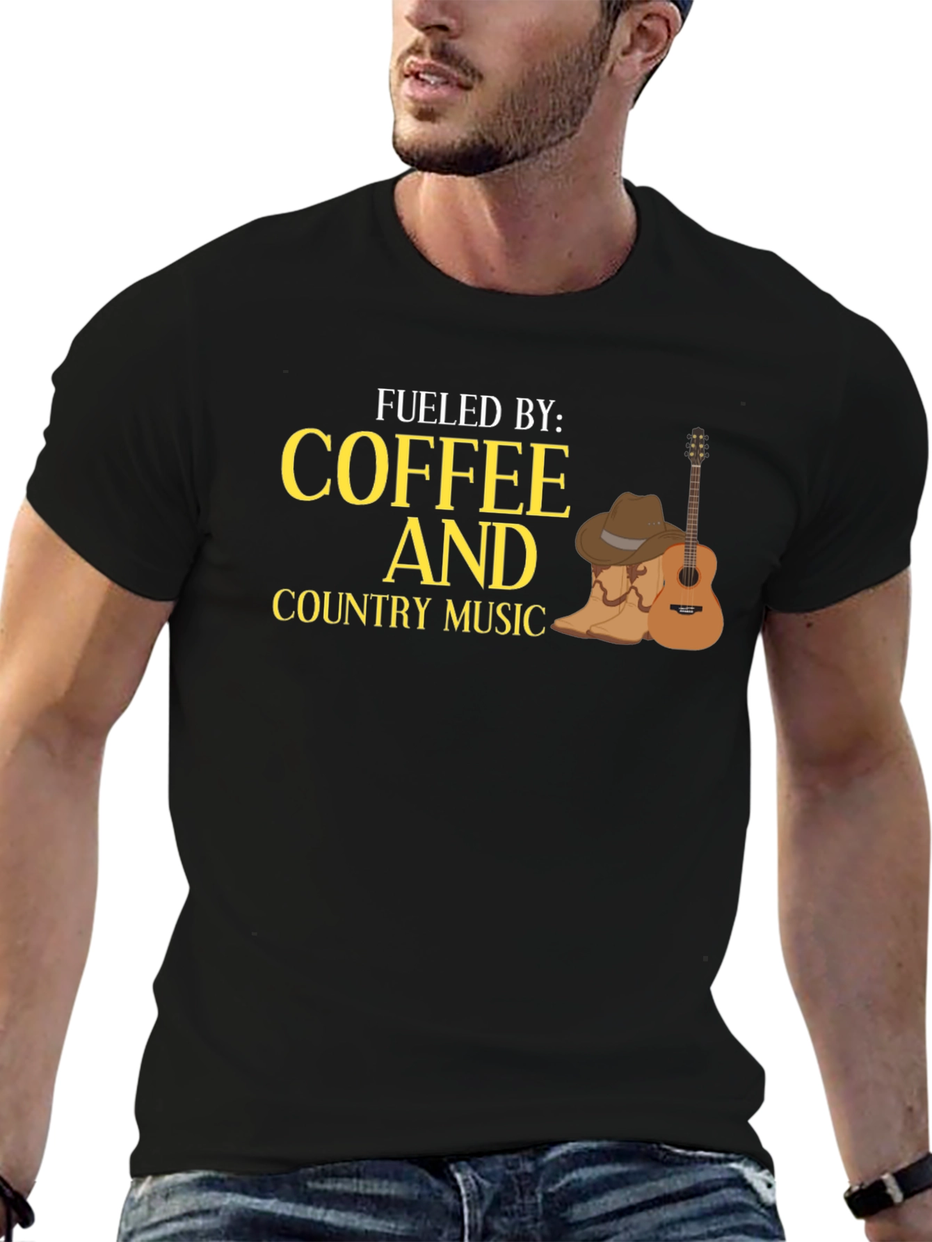 Fueled by Coffee & Country Music T-Shirt
