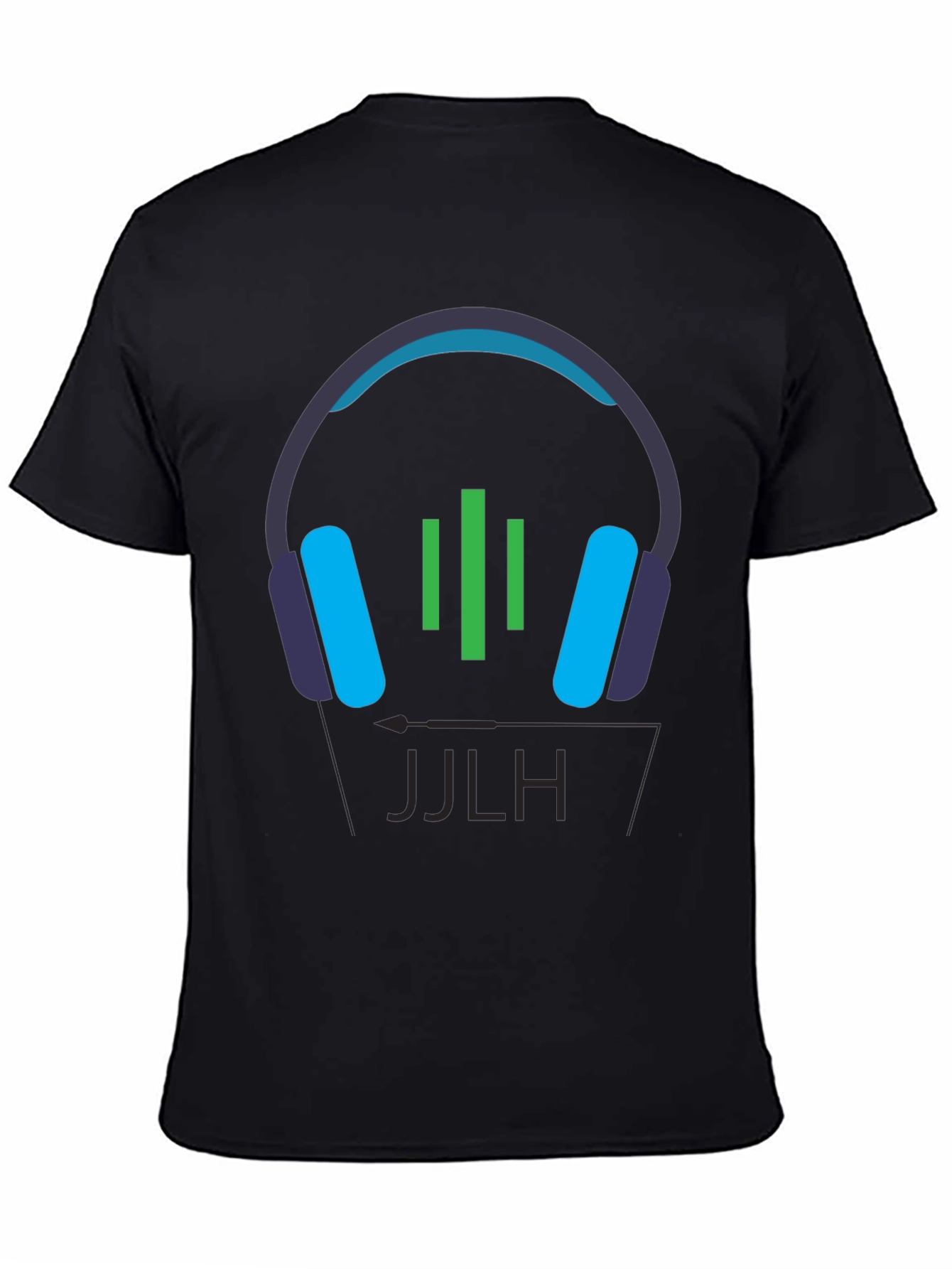 DJ Headphones Graphic Tee
