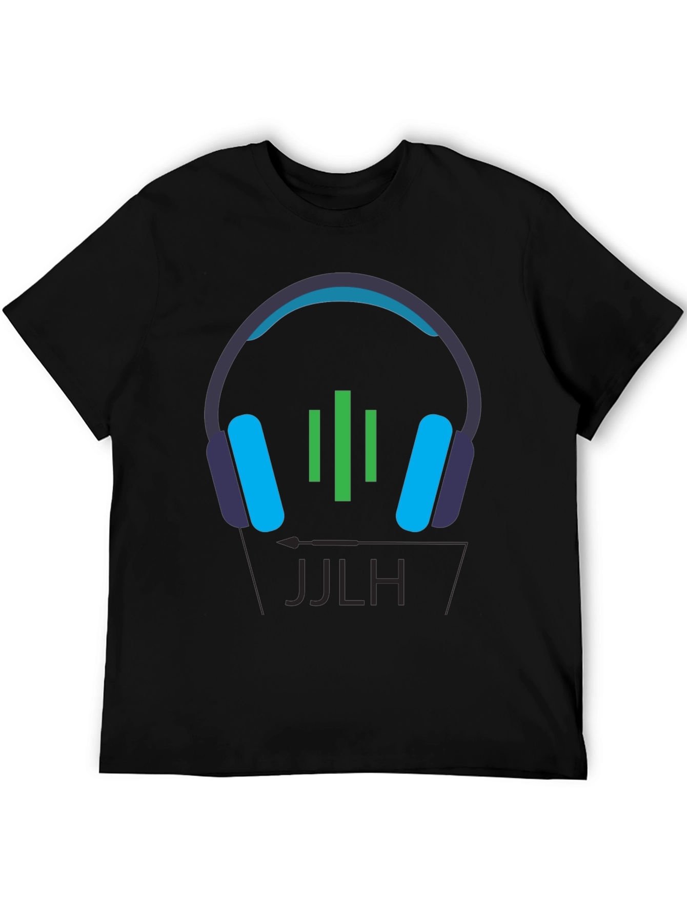 DJ Headphones Graphic Tee