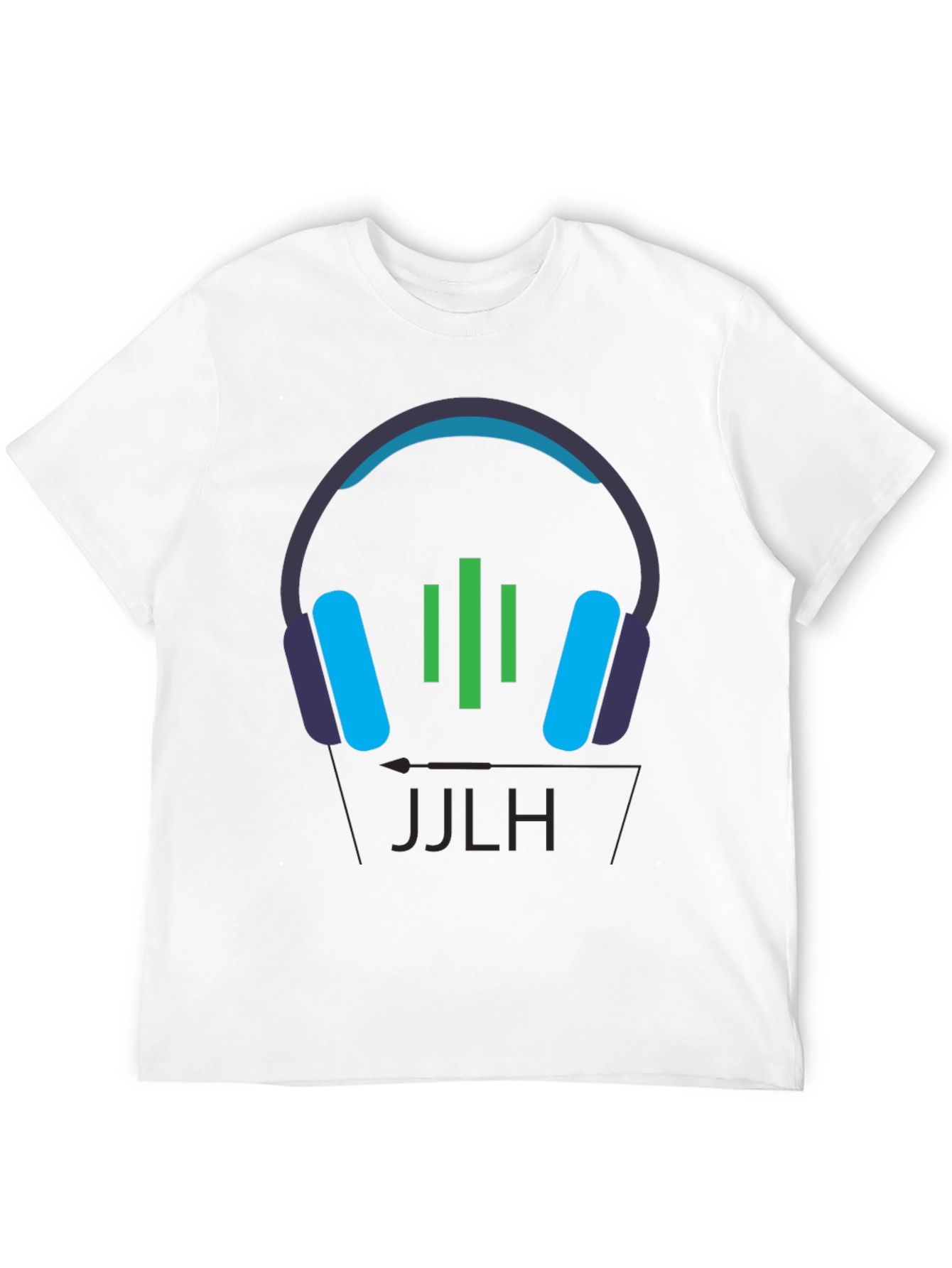 DJ Headphones Graphic Tee
