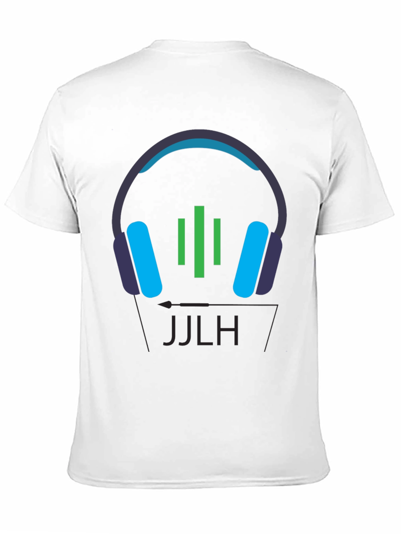 DJ Headphones Graphic Tee