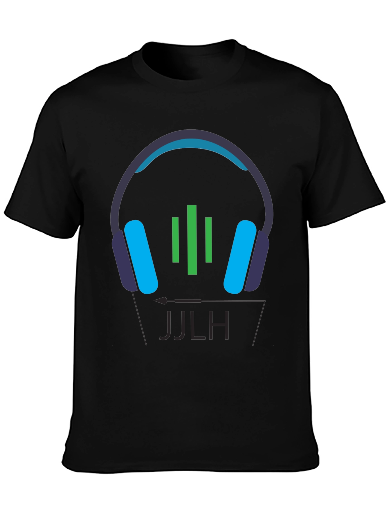 DJ Headphones Graphic Tee