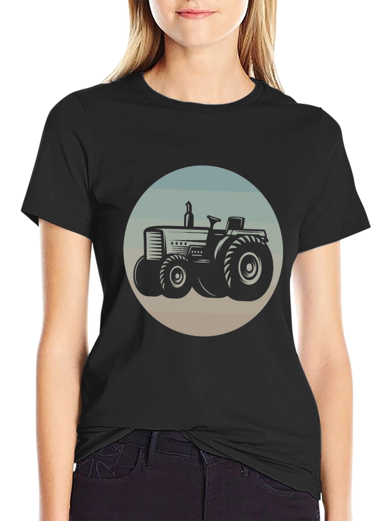 Retro Tractor Graphic T-Shirt - Farm Life Apparel