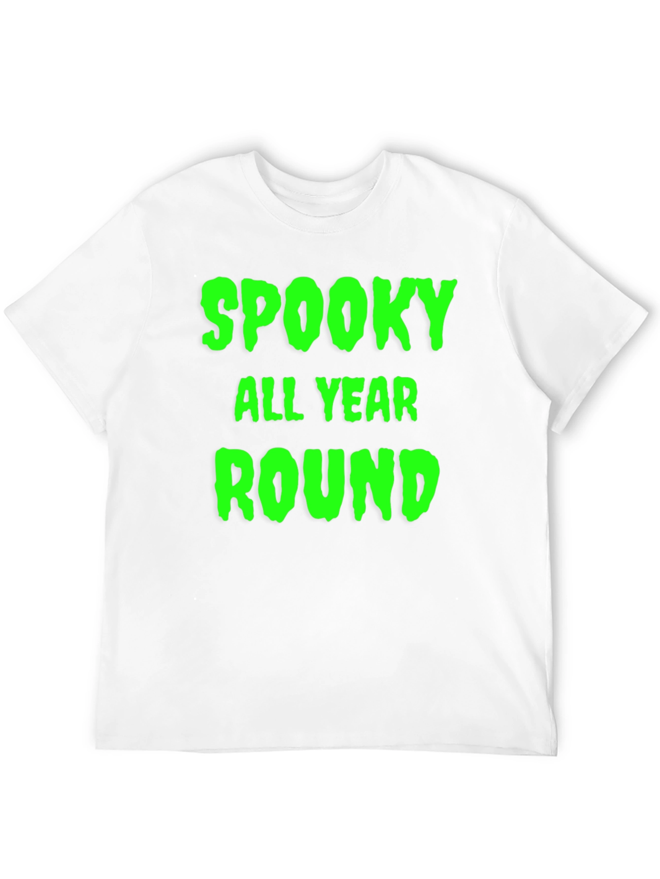 Spooky All Year Round Graphic Tee - Black T-Shirt