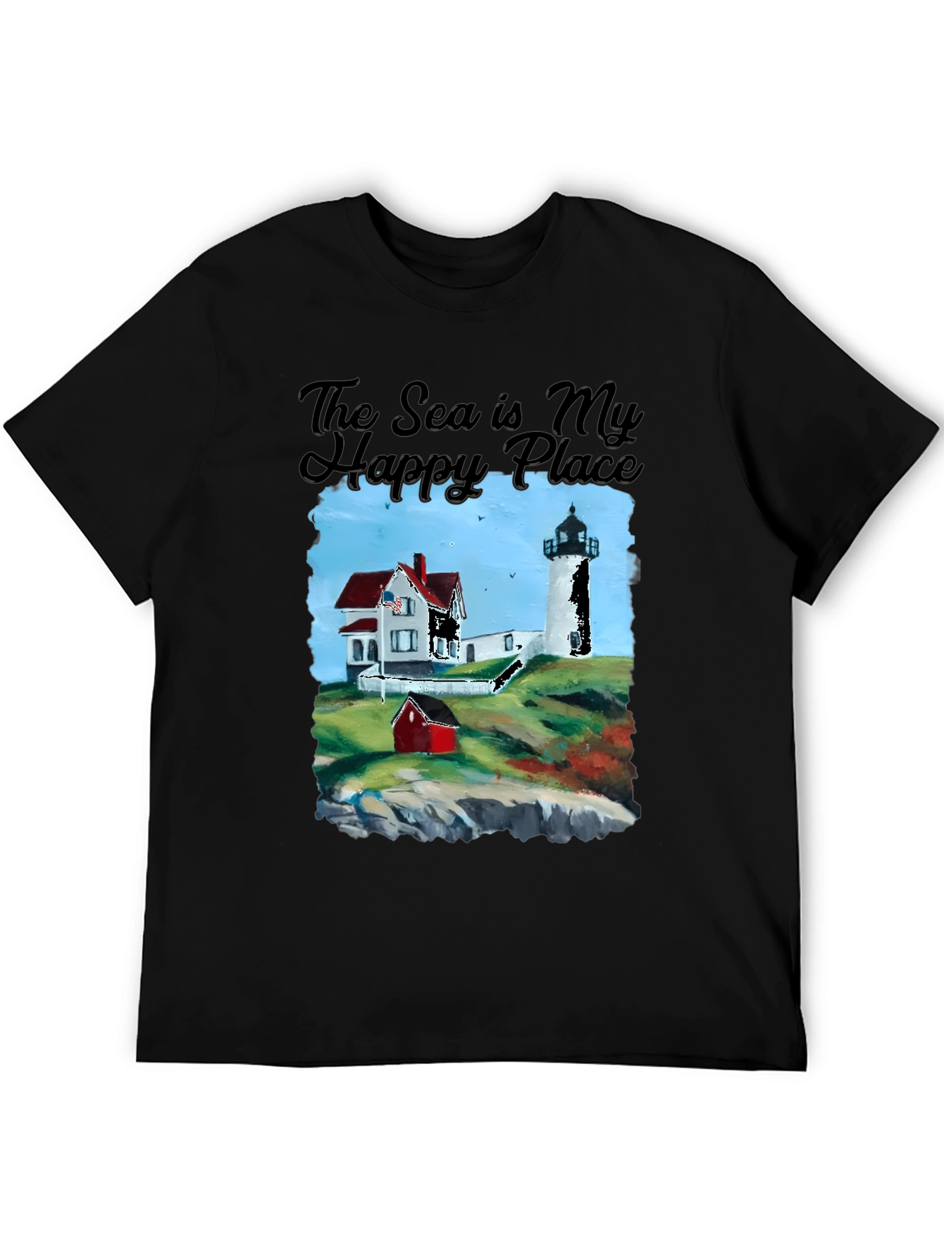 Nautical Lighthouse Graphic Tee