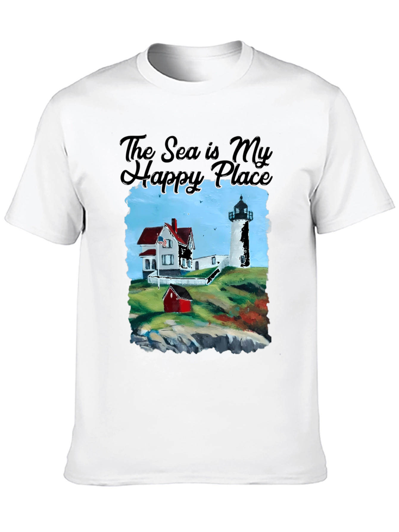 Nautical Lighthouse Graphic Tee
