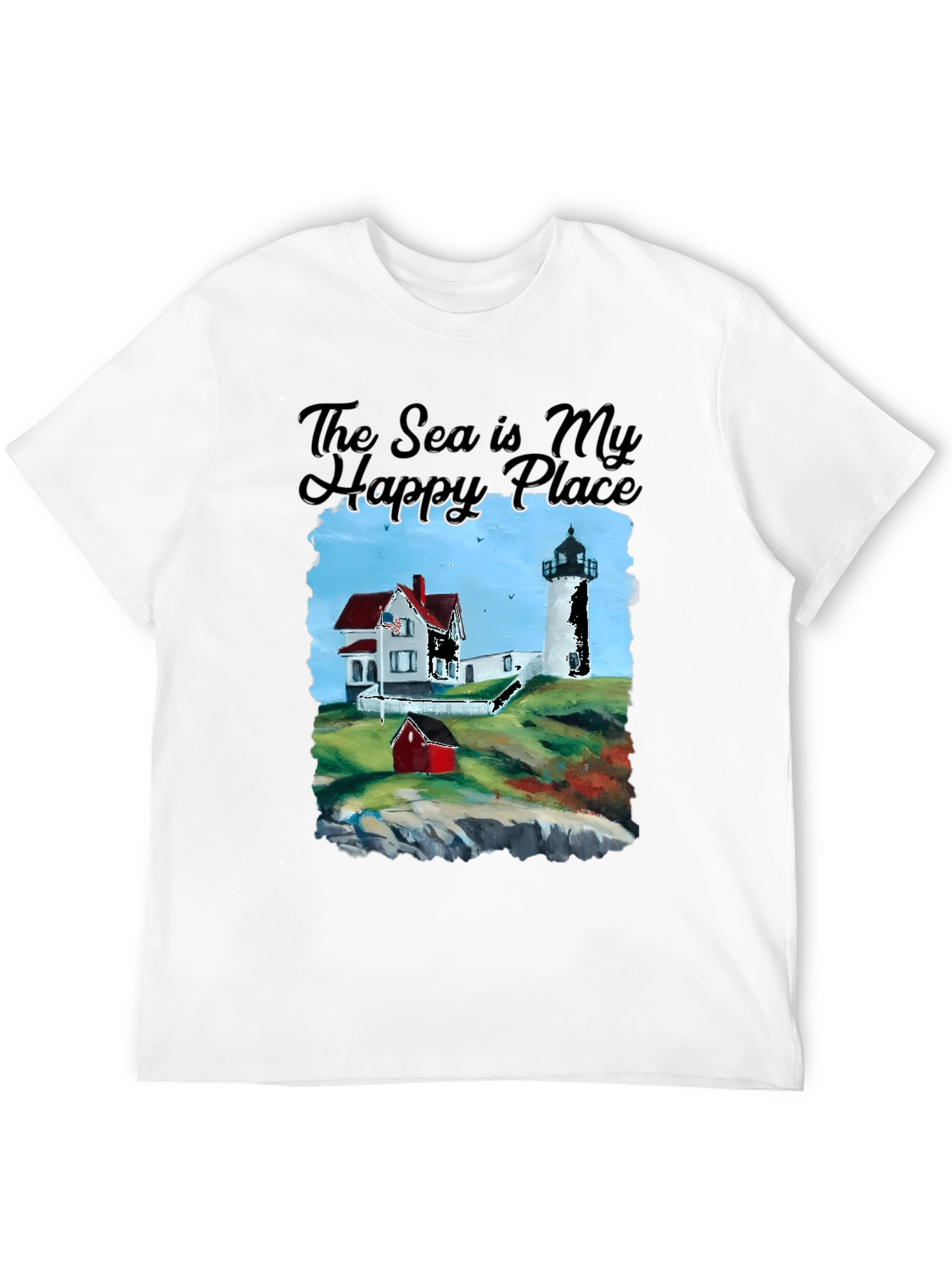 Nautical Lighthouse Graphic Tee