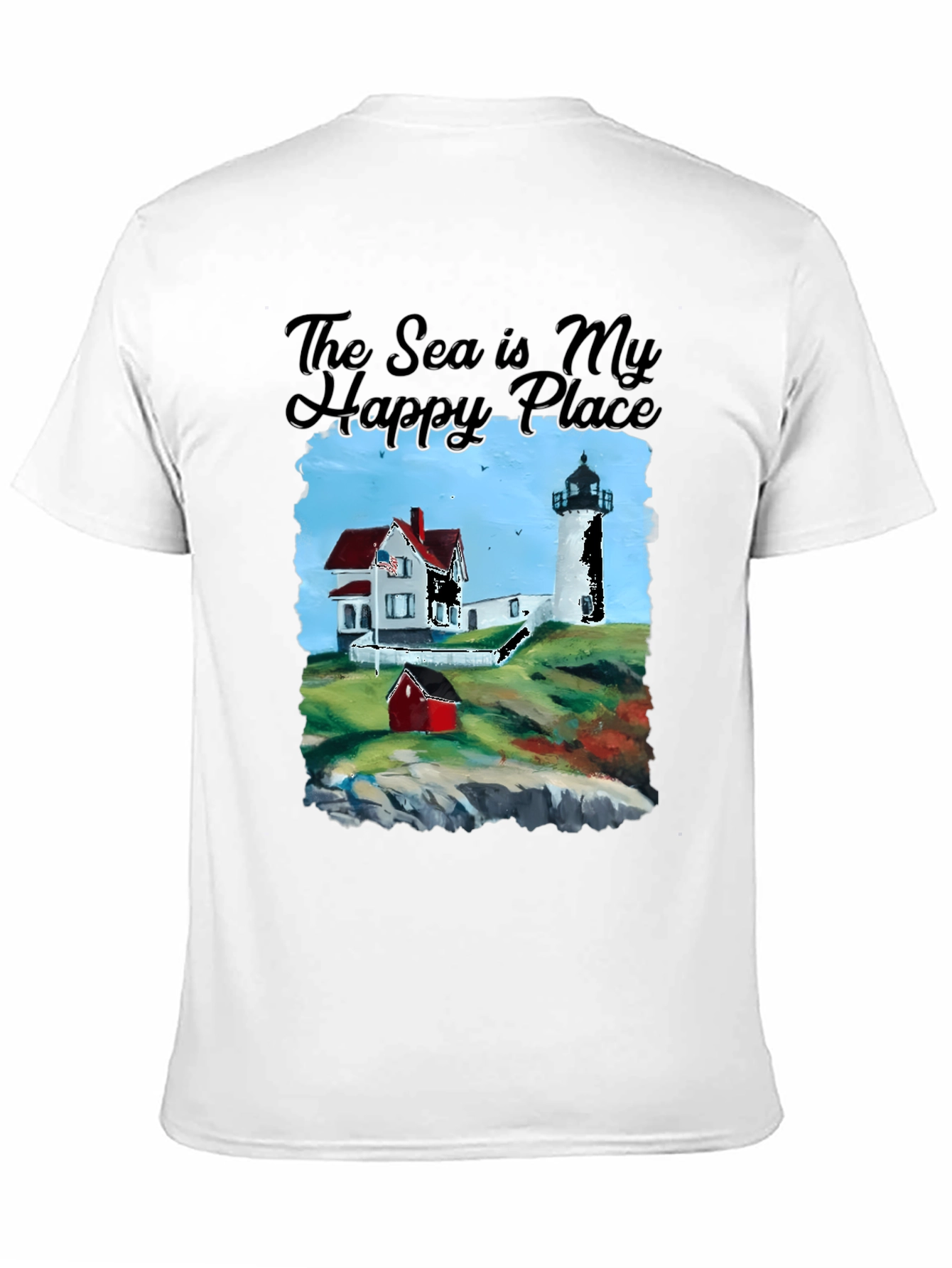 Nautical Lighthouse Graphic Tee