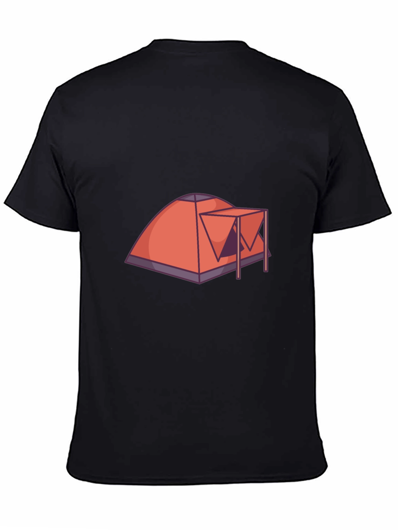 Camping Tent Graphic Tee - Adventure Ready!