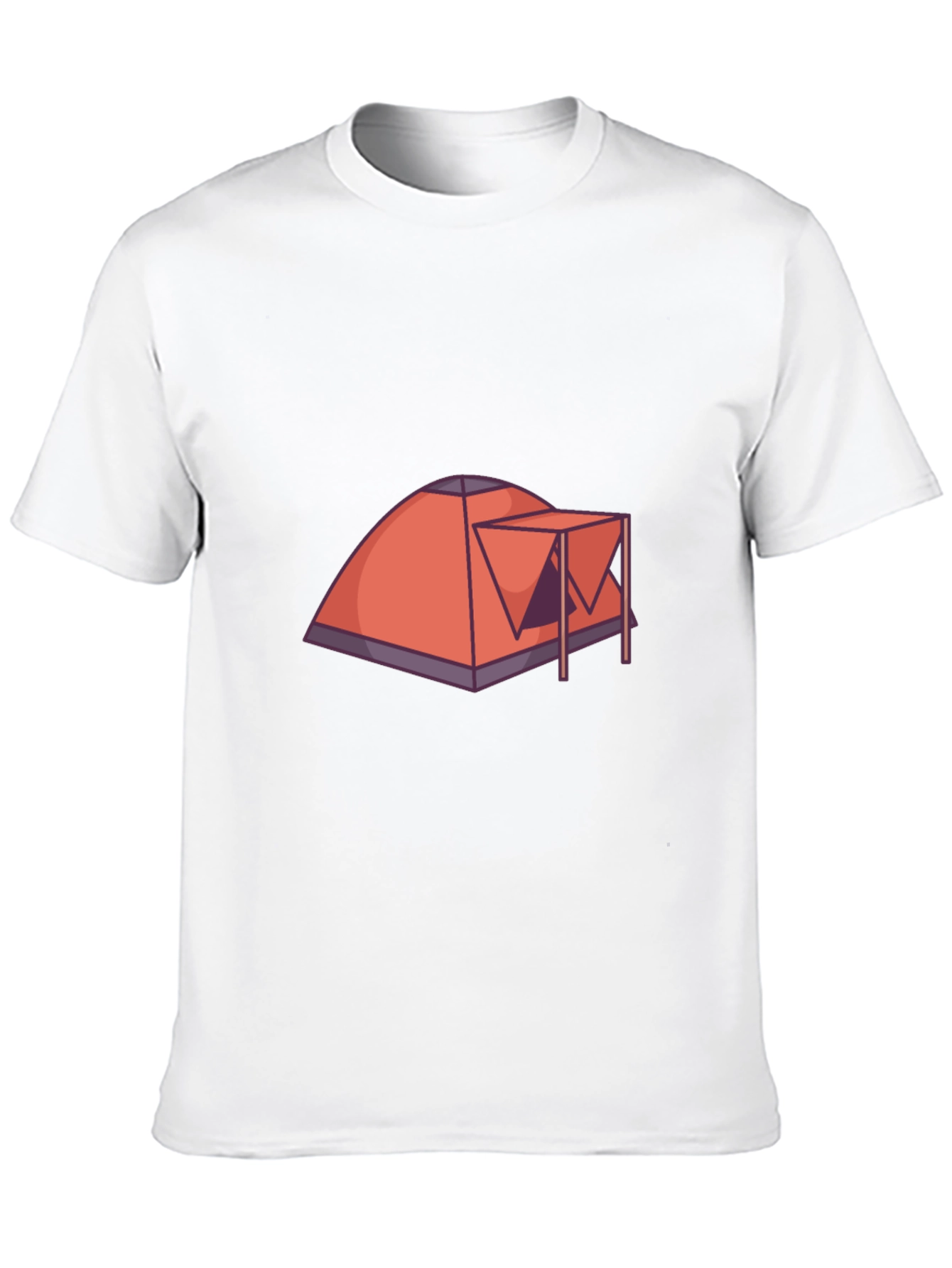 Camping Tent Graphic Tee - Adventure Ready!