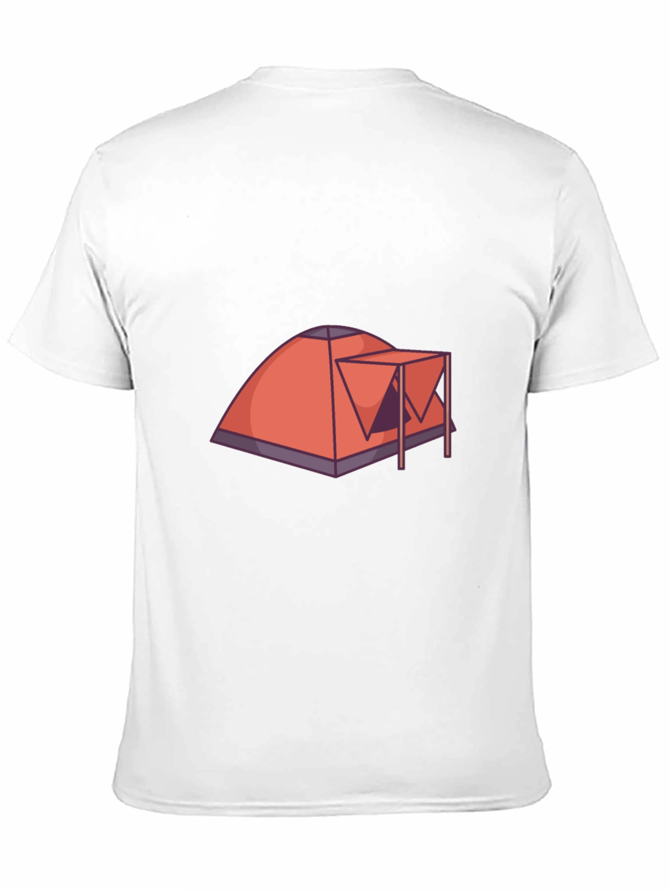 Camping Tent Graphic Tee - Adventure Ready!