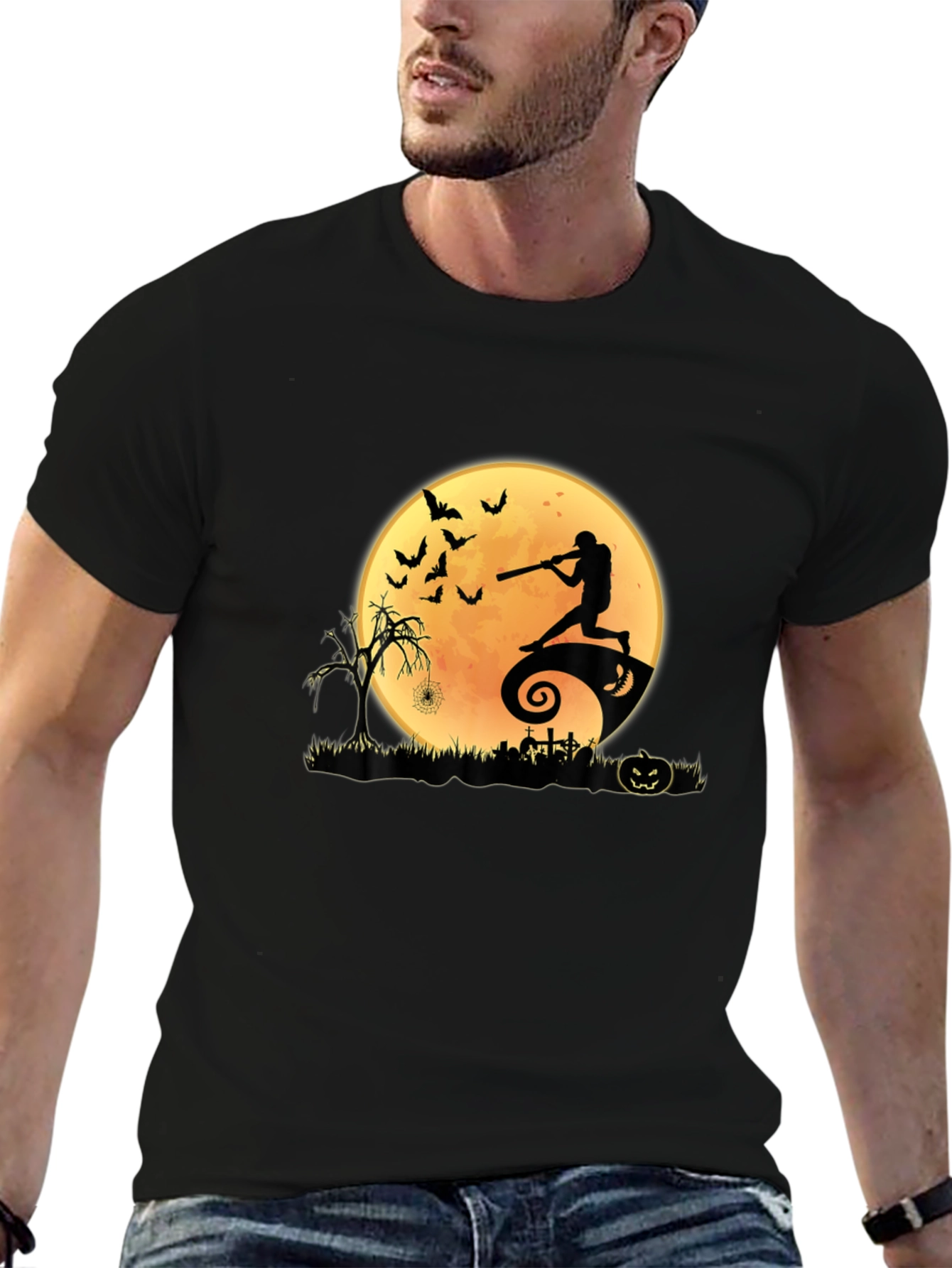 Halloween Baseball Bats Bats Bats T-Shirt