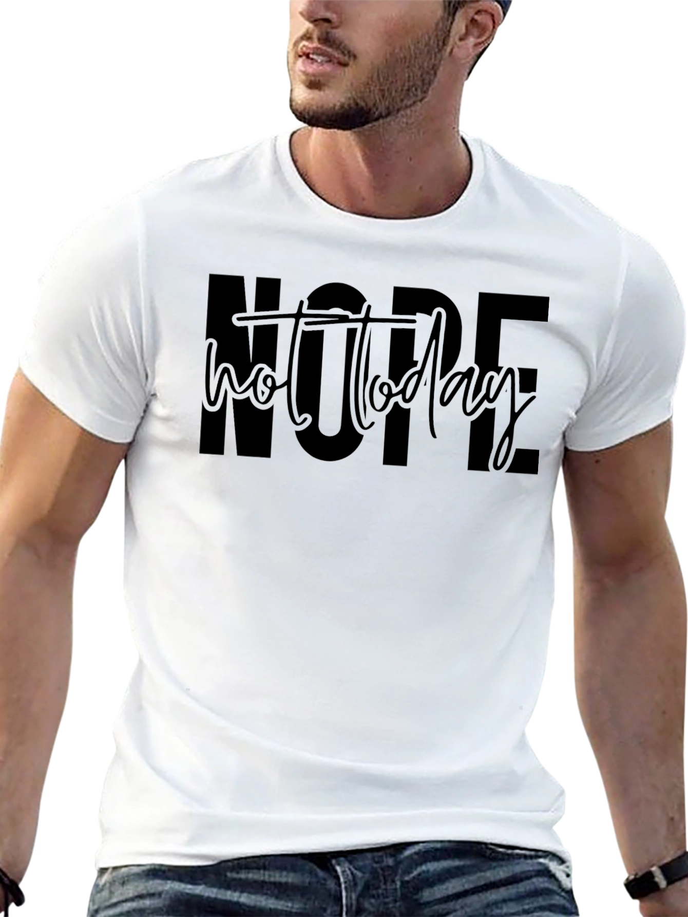 Nope Not Today Graphic T-Shirt