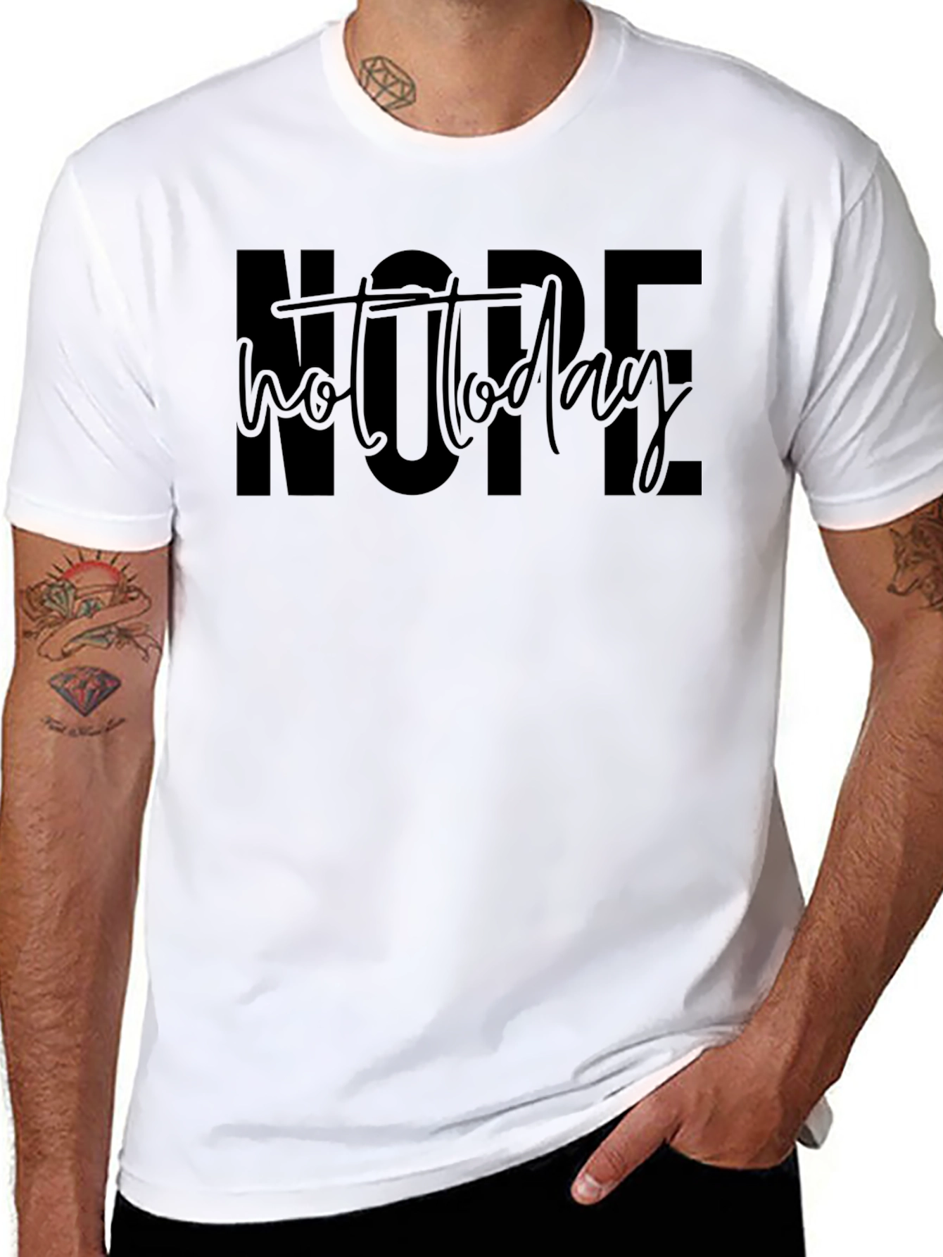 Nope Not Today Graphic T-Shirt