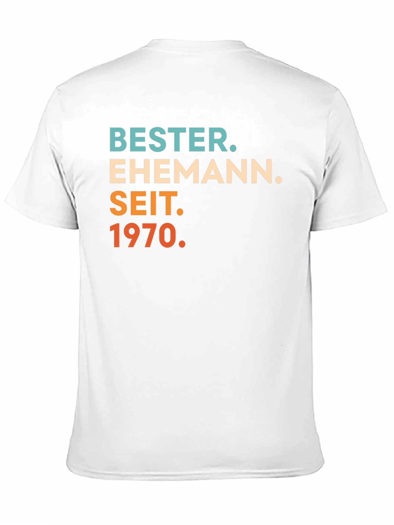 Bester Ehemann Seit 1970 T-Shirt