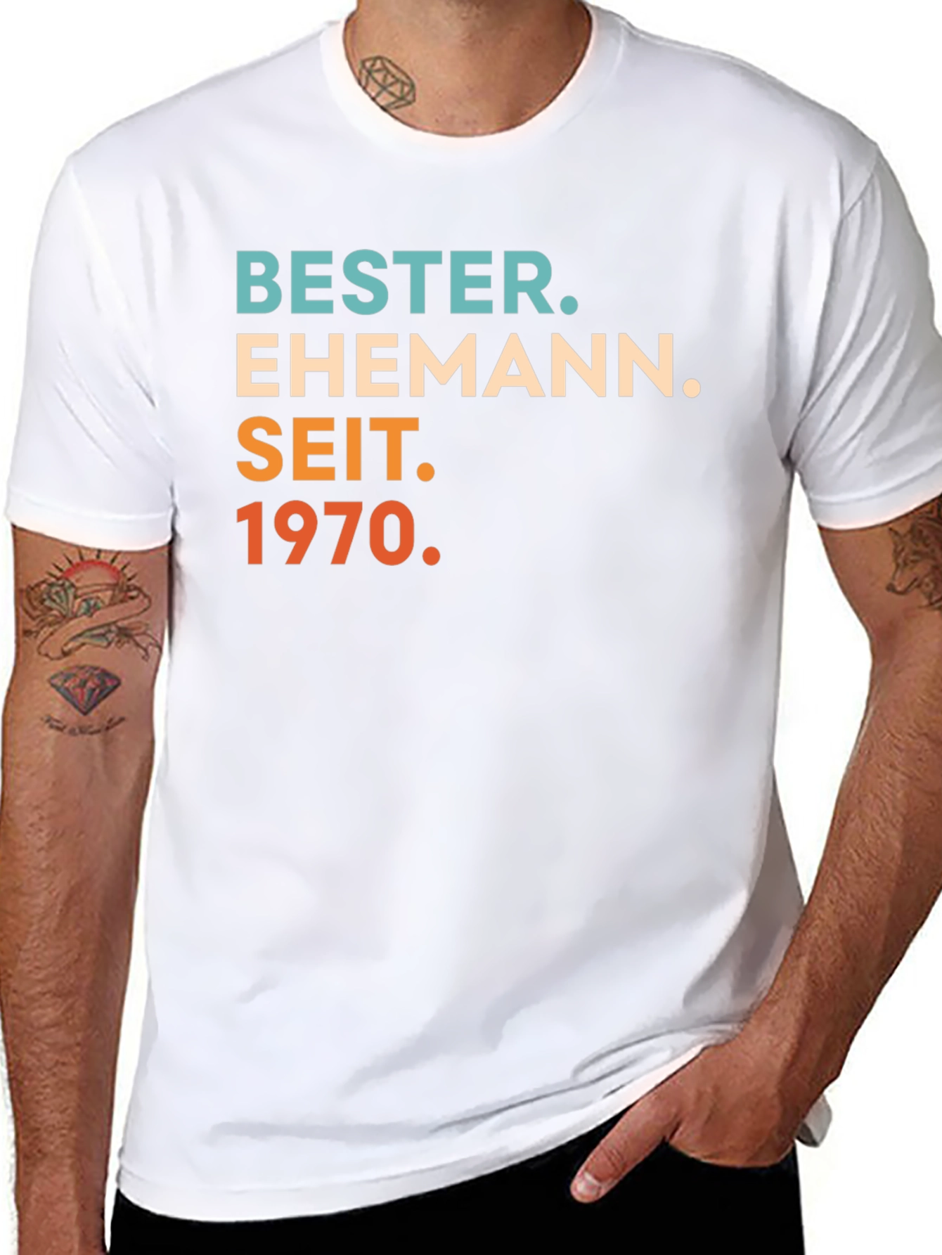 Bester Ehemann Seit 1970 T-Shirt