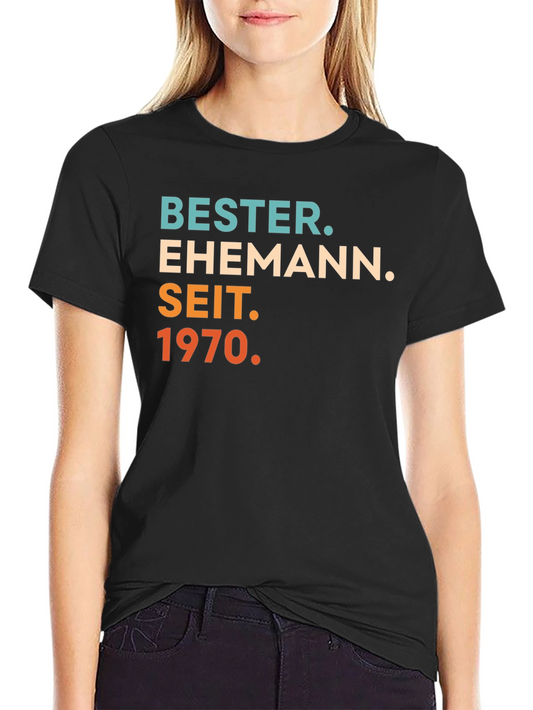 Bester Ehemann Seit 1970 T-Shirt