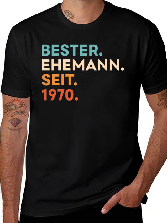 Bester Ehemann Seit 1970 T-Shirt
