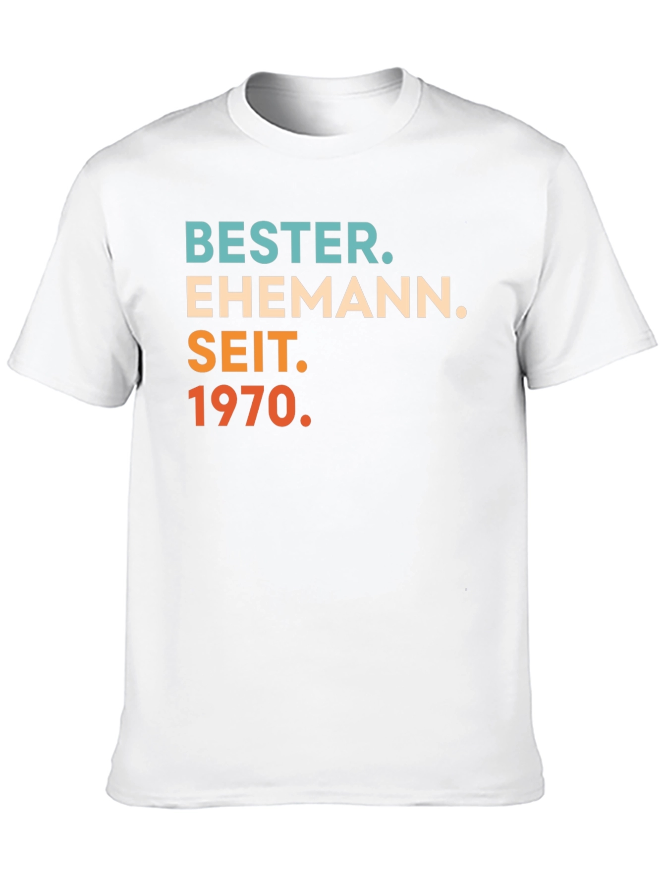 Bester Ehemann Seit 1970 T-Shirt