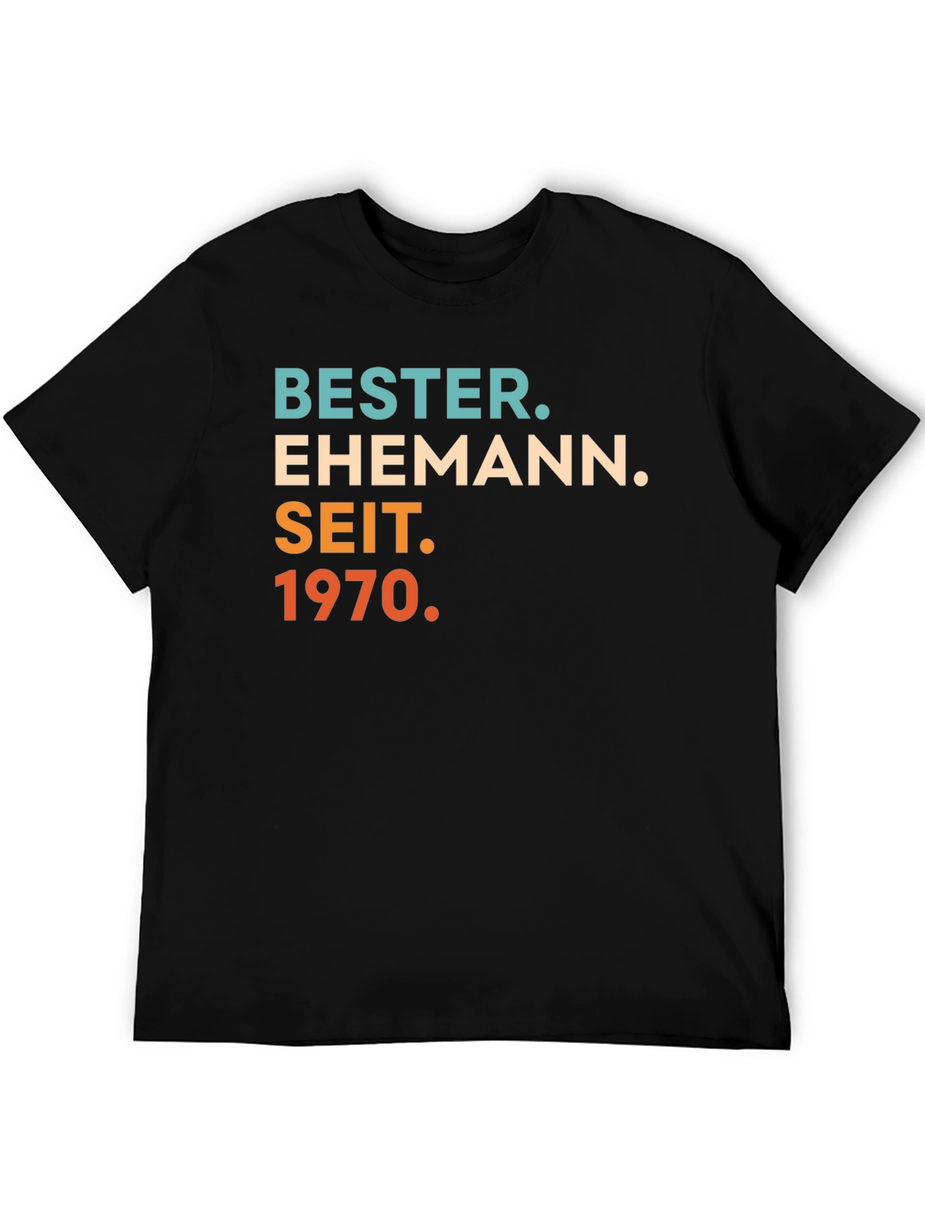 Bester Ehemann Seit 1970 T-Shirt