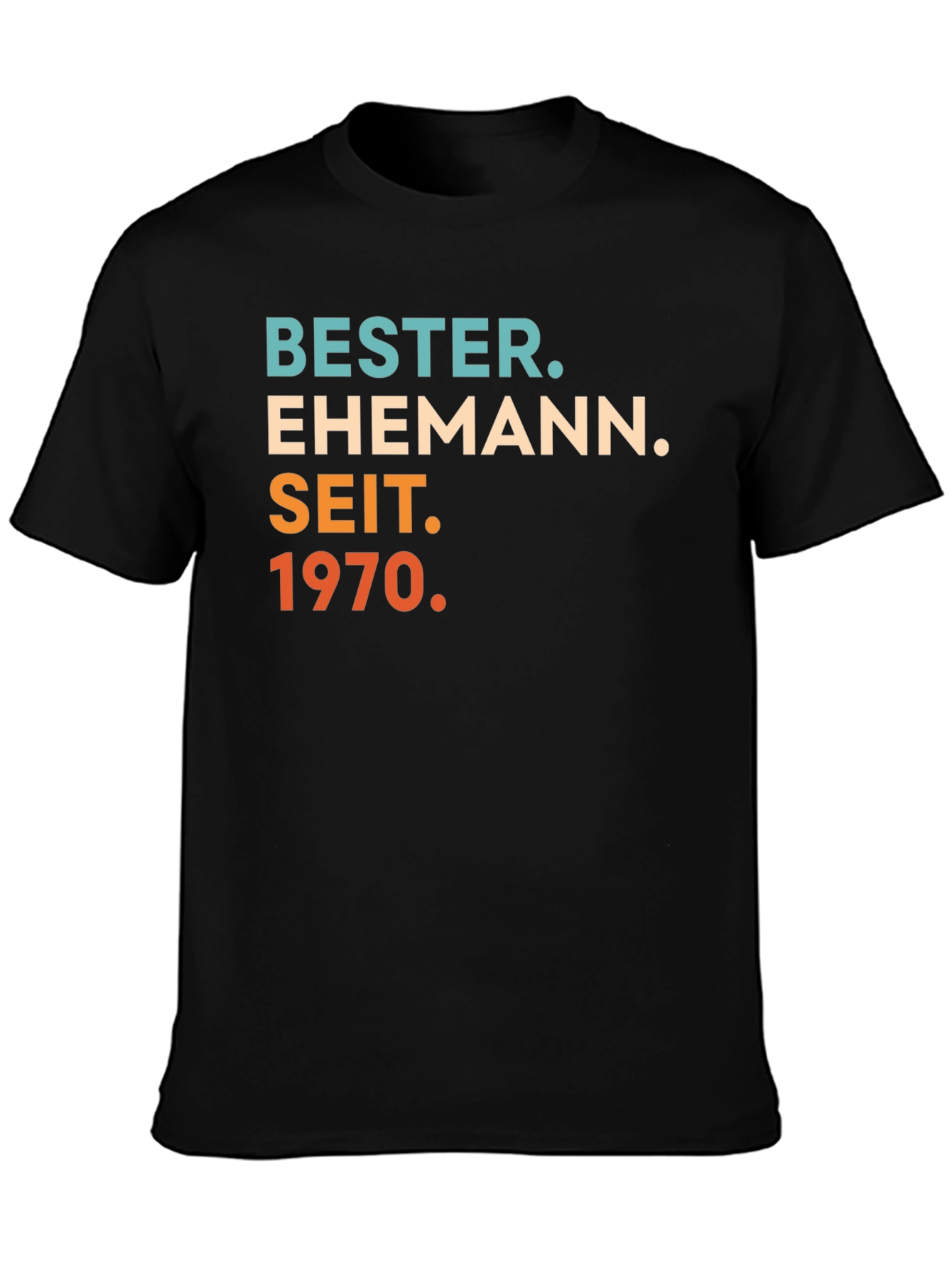 Bester Ehemann Seit 1970 T-Shirt