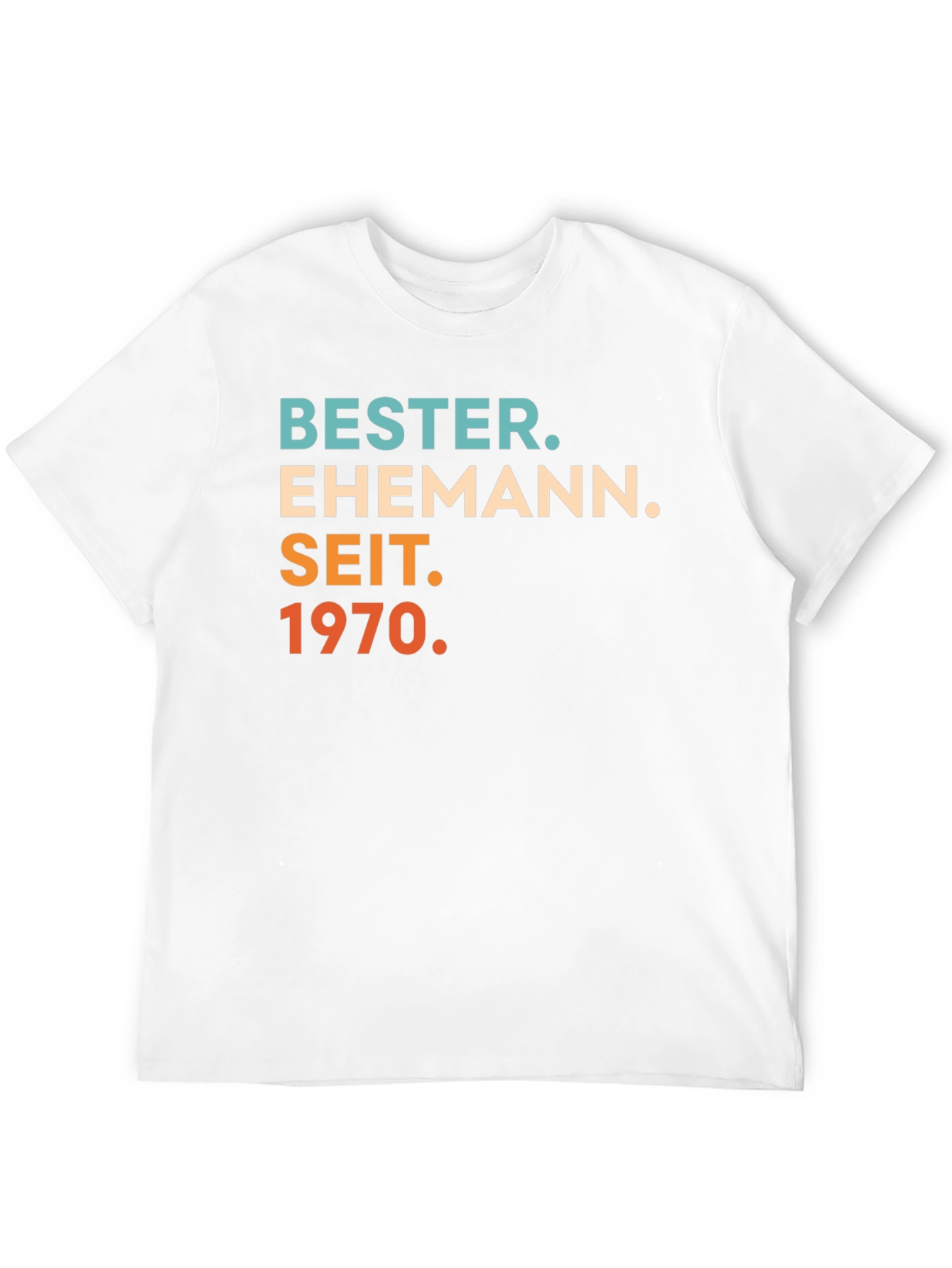 Bester Ehemann Seit 1970 T-Shirt
