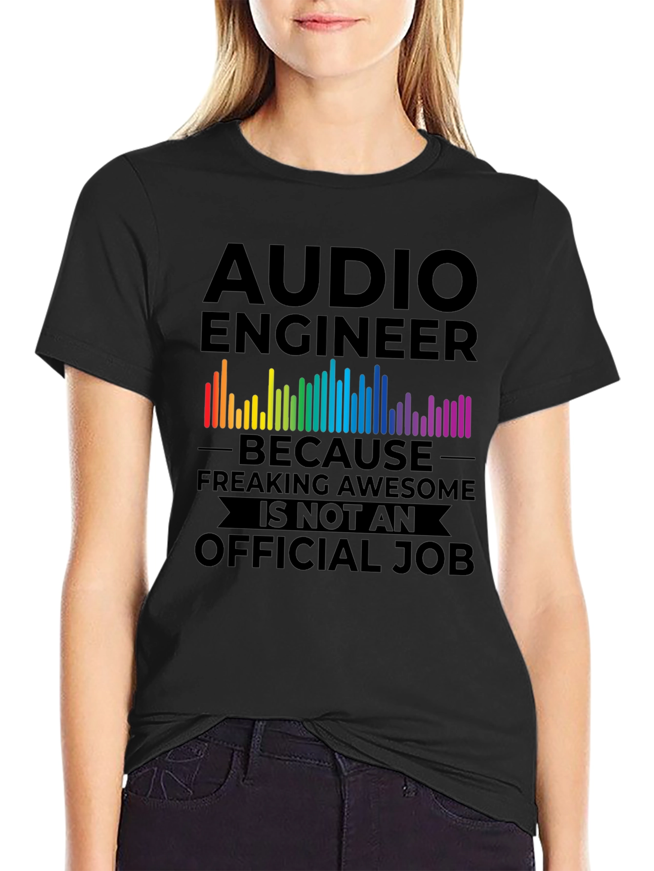 Audio Engineer Freaking Awesome Job T-Shirt