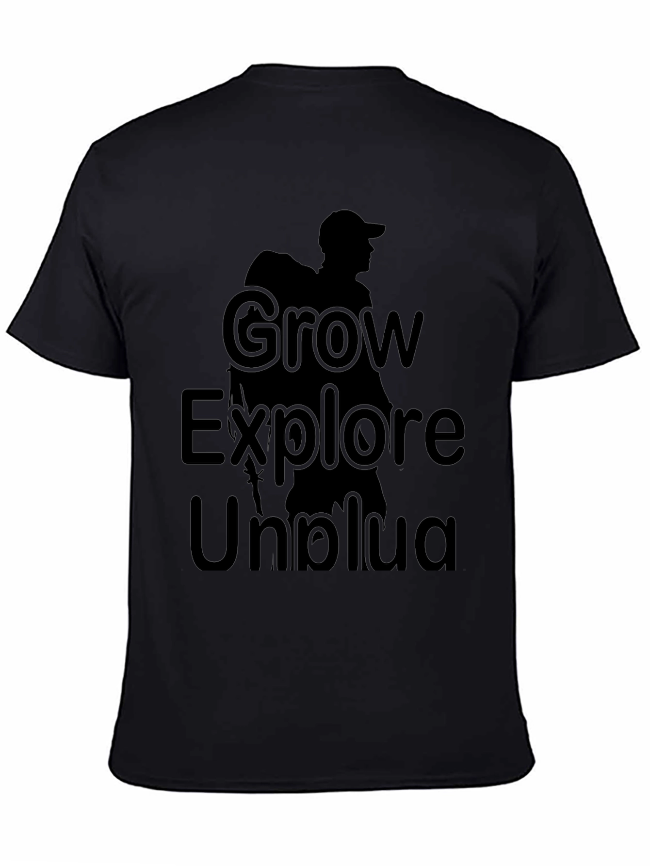 Grow Explore Unplug Graphic T-Shirt