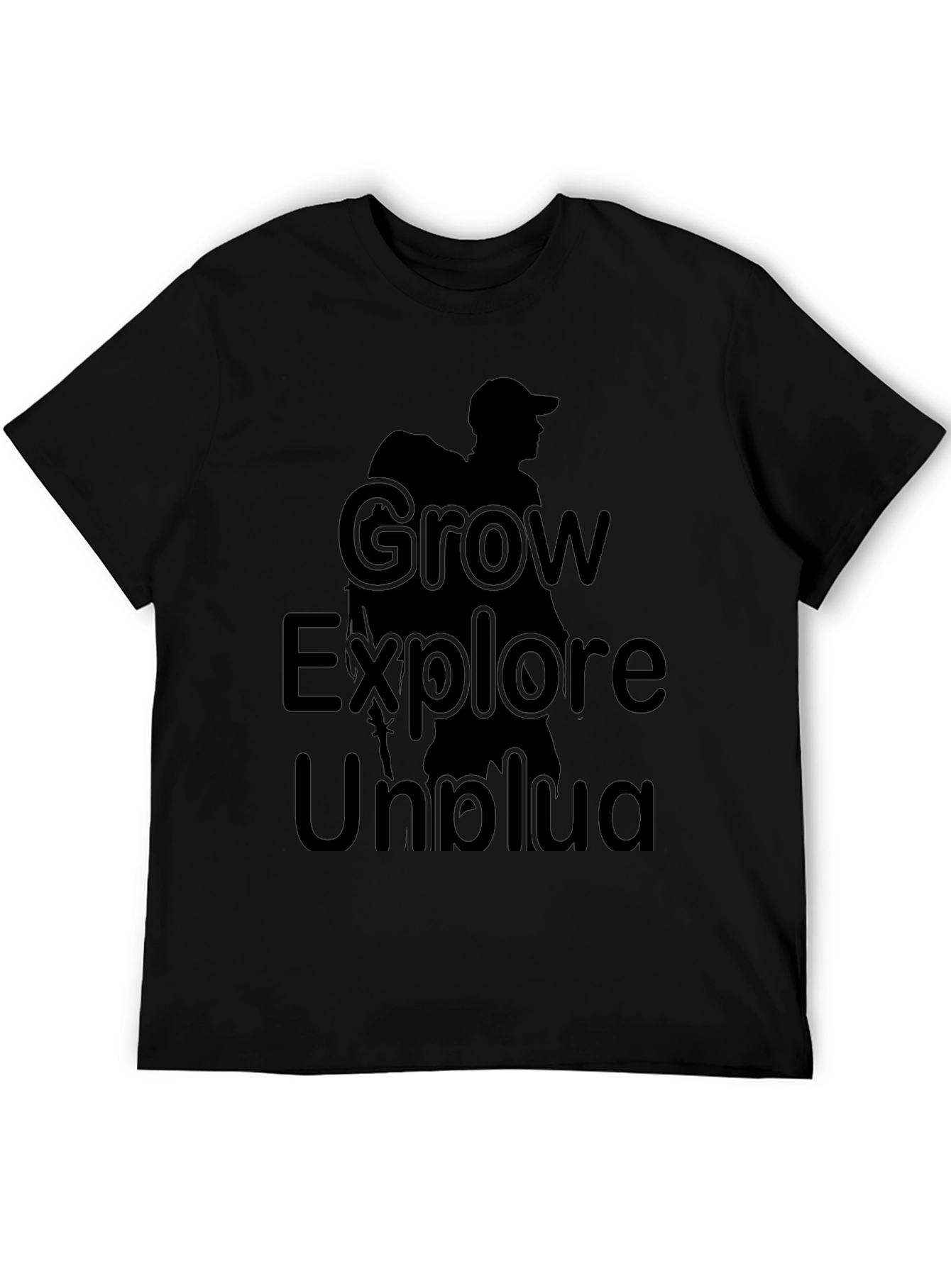 Grow Explore Unplug Graphic T-Shirt