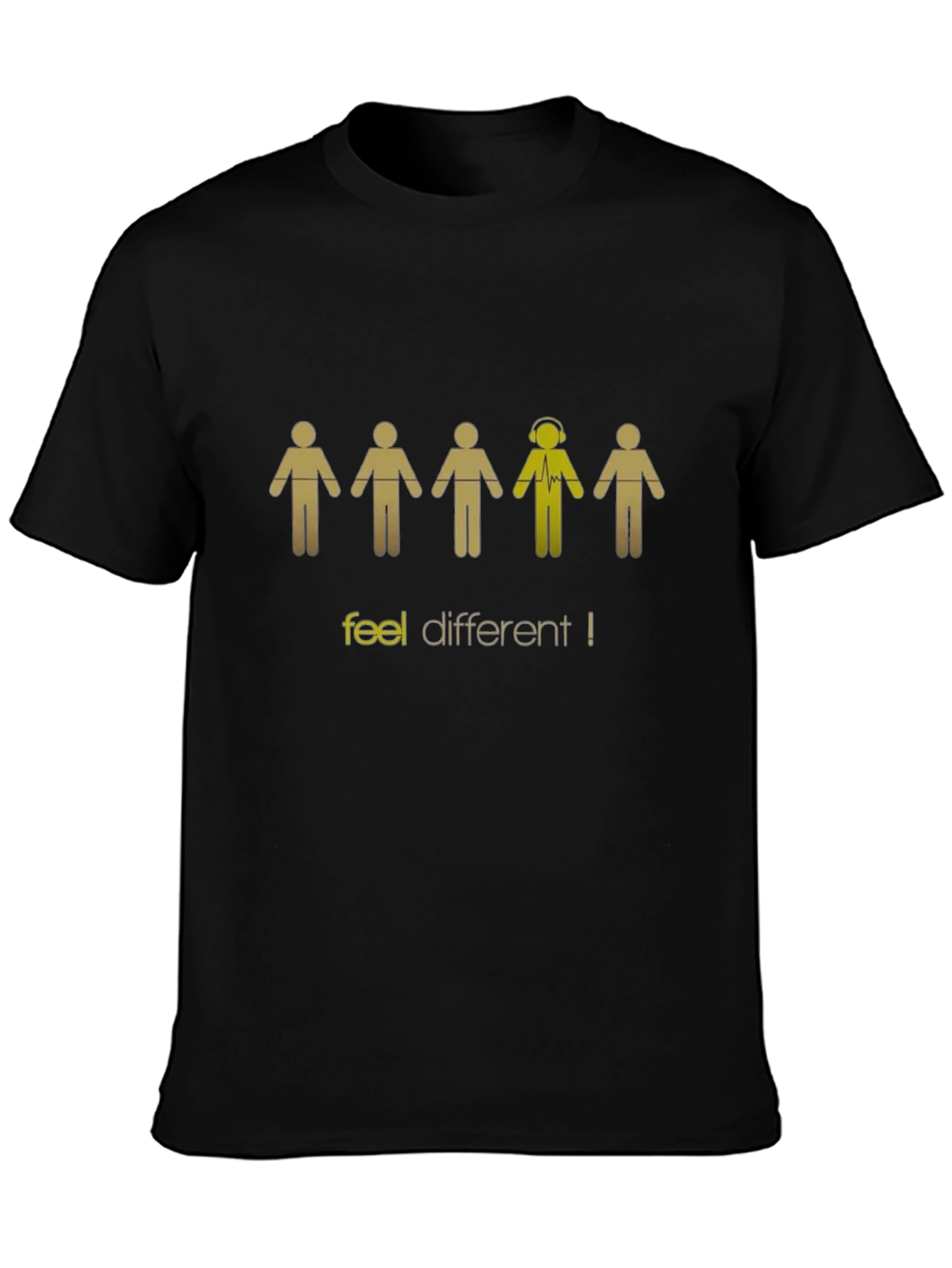 Feel Different Graphic Tee - Express Yourself!
