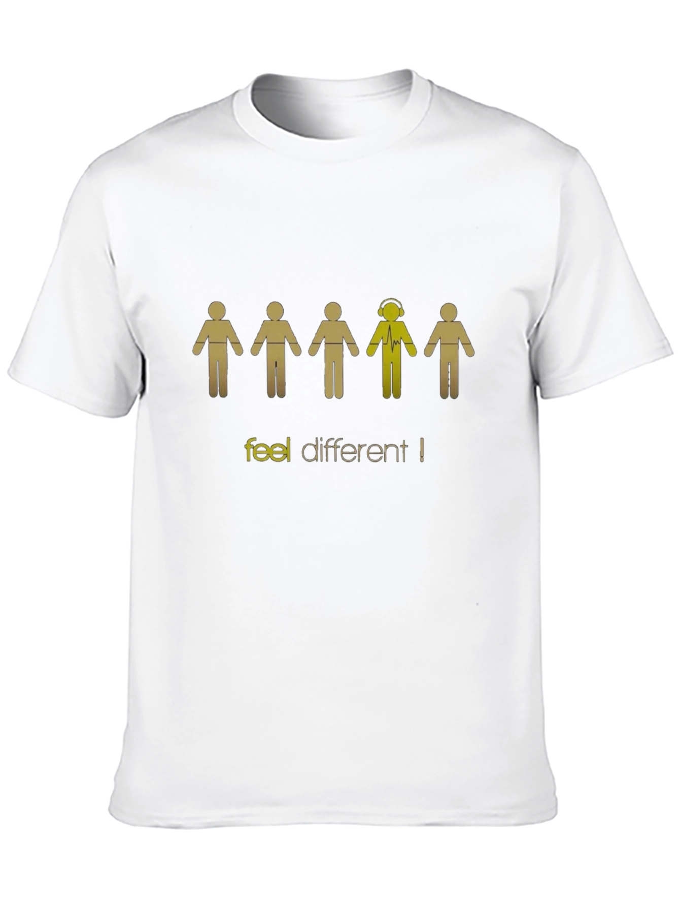 Feel Different Graphic Tee - Express Yourself!