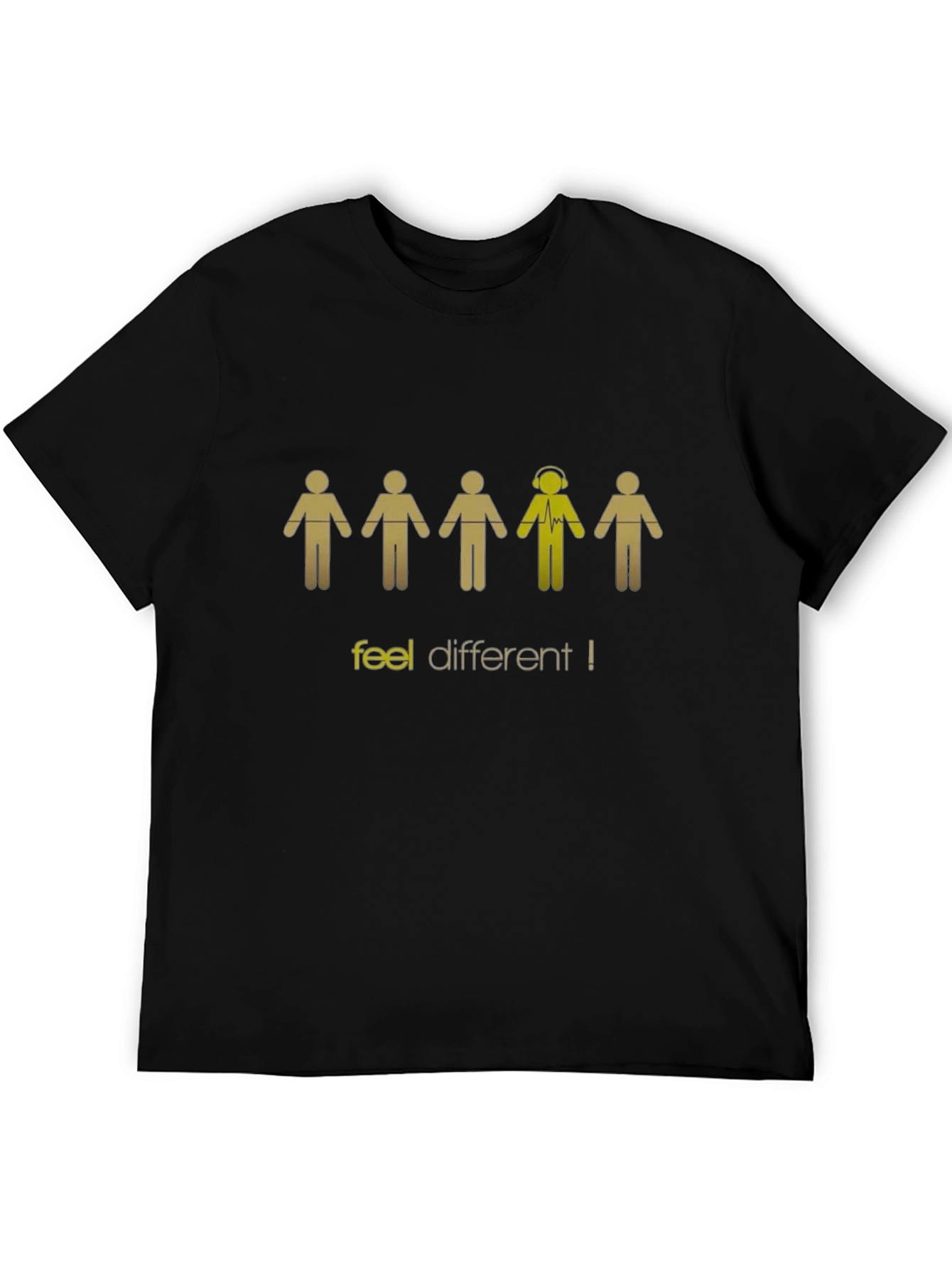 Feel Different Graphic Tee - Express Yourself!