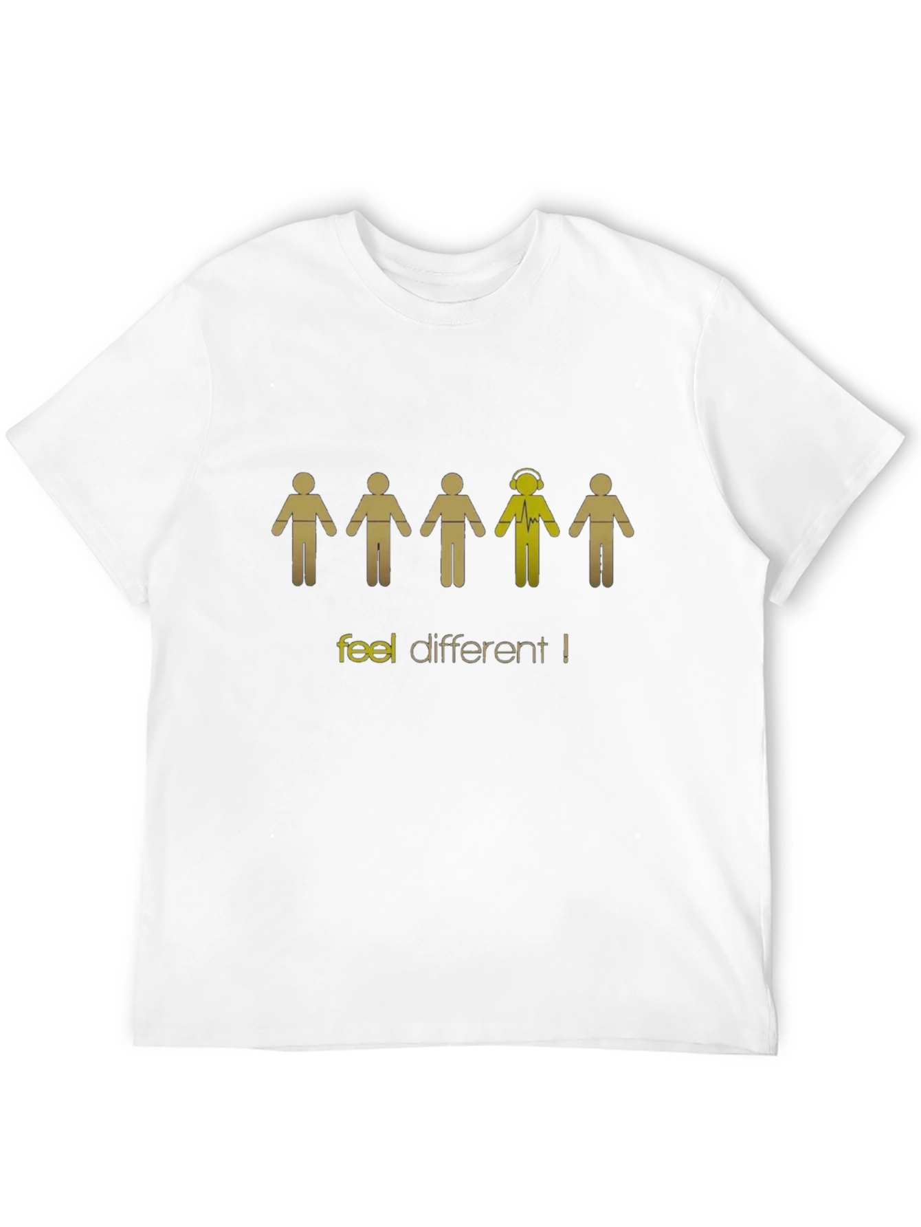Feel Different Graphic Tee - Express Yourself!