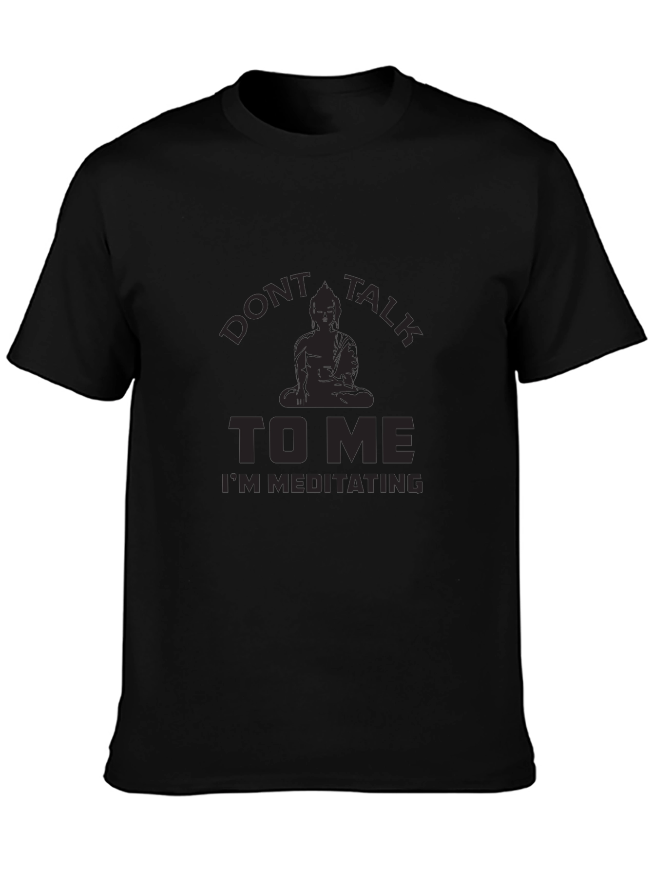 Dont Talk To Me Meditating Graphic T-Shirt