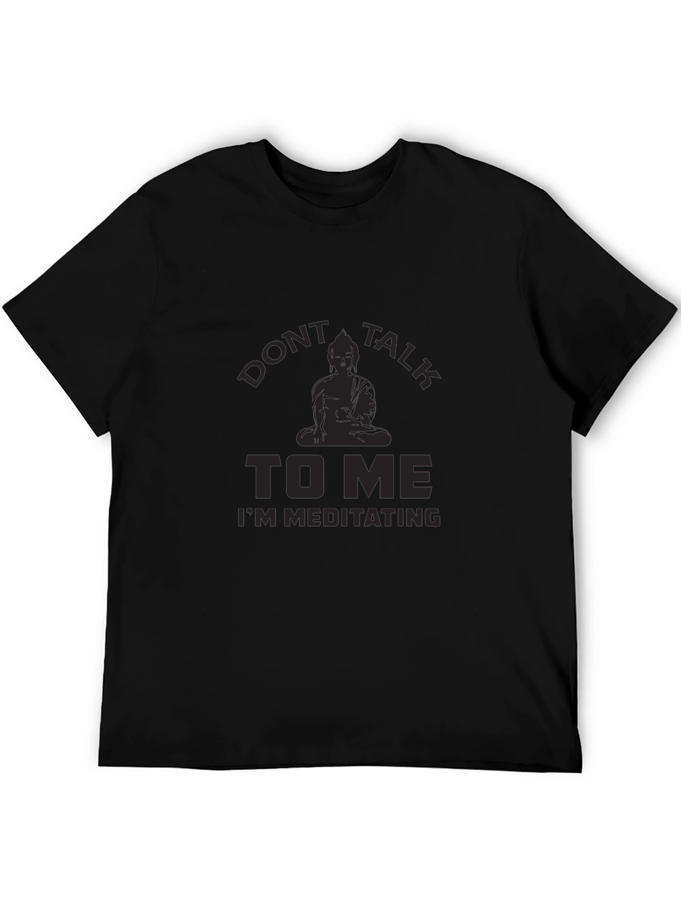 Dont Talk To Me Meditating Graphic T-Shirt