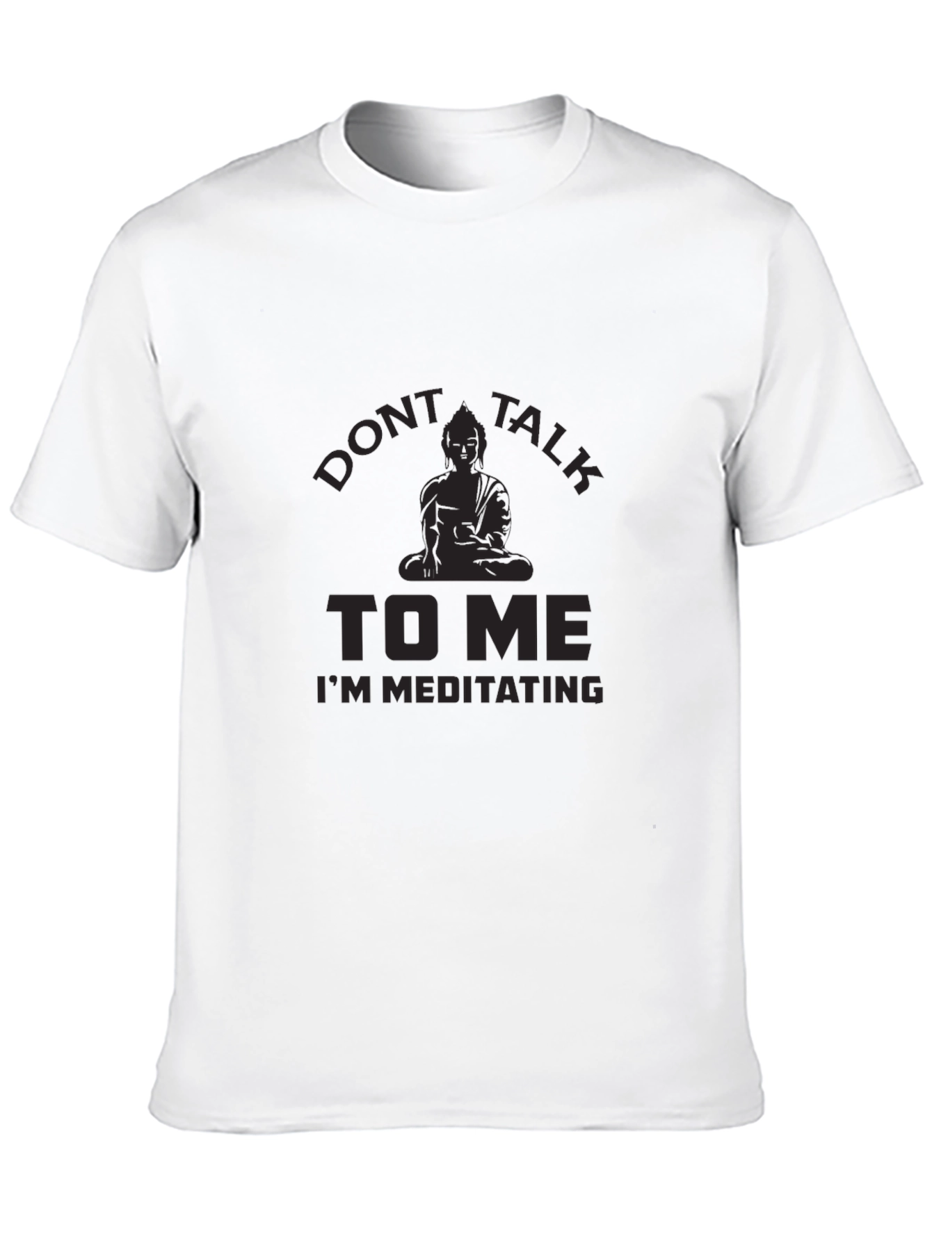 Dont Talk To Me Meditating Graphic T-Shirt
