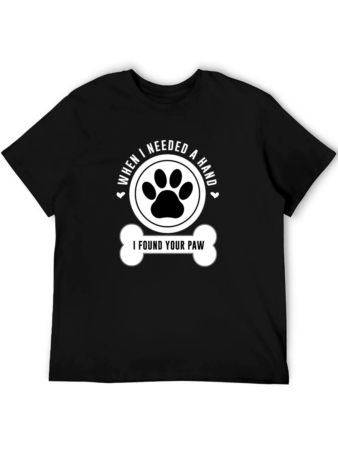 Dog Paw Print T-Shirt