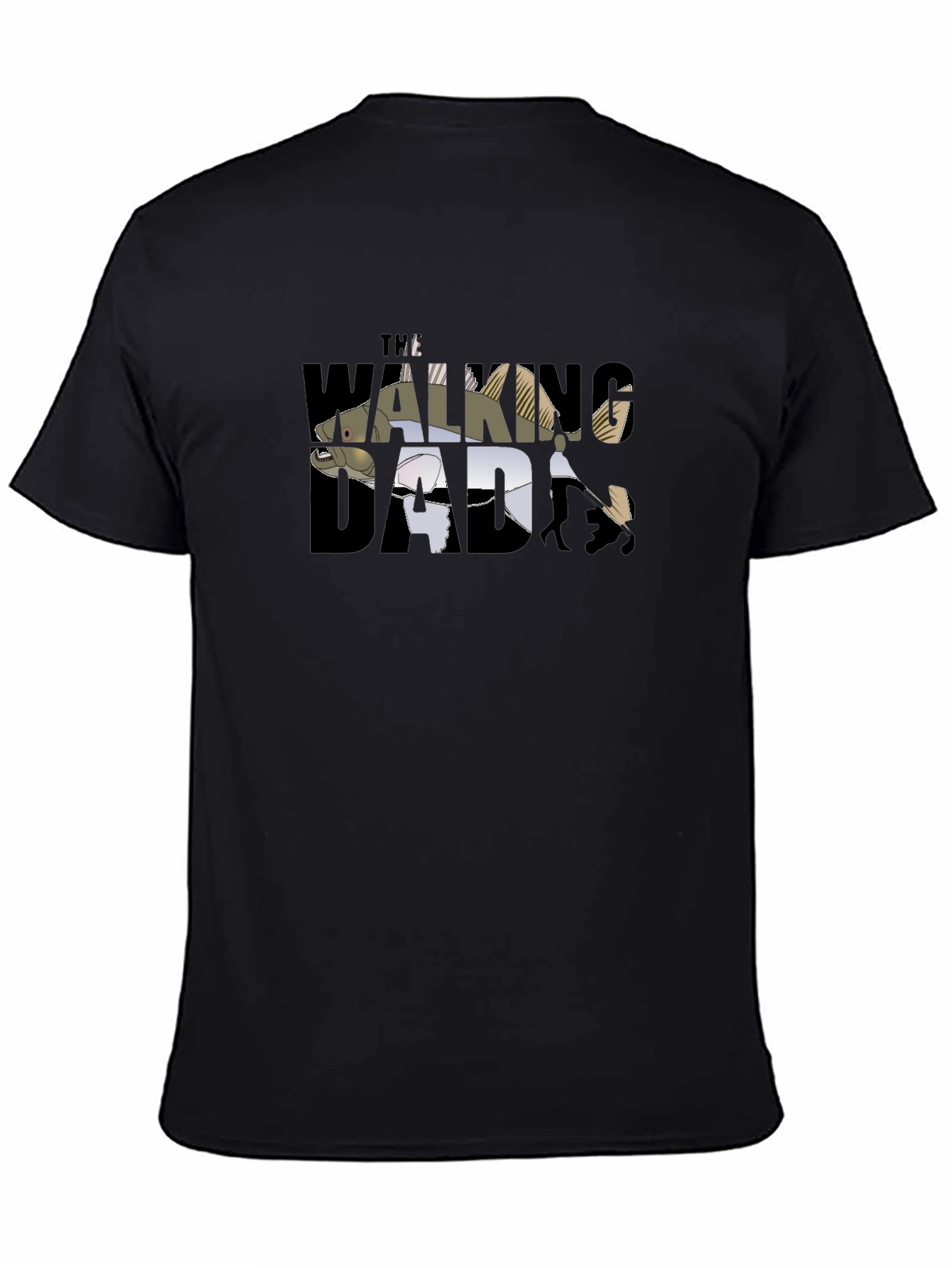 The Walking Dad T-Shirt: Fishing & Family Fun!