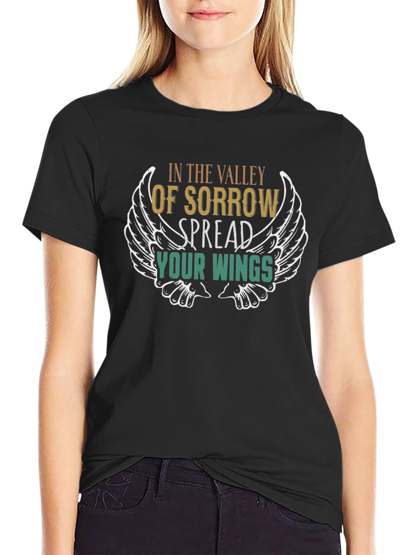 Valley of Sorrow Spread Your Wings Graphic Tee