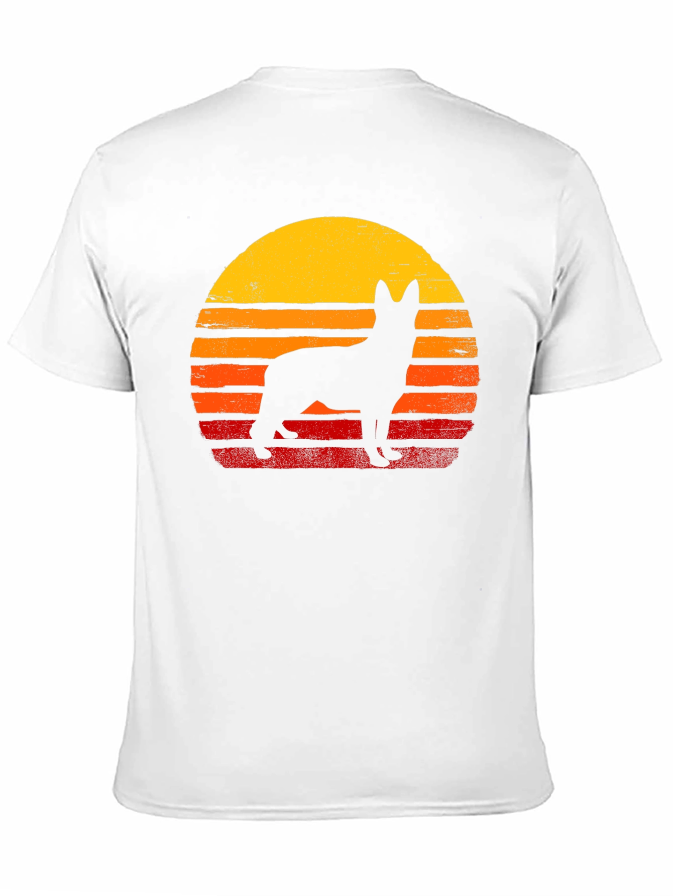 Retro Dog Silhouette T-Shirt
