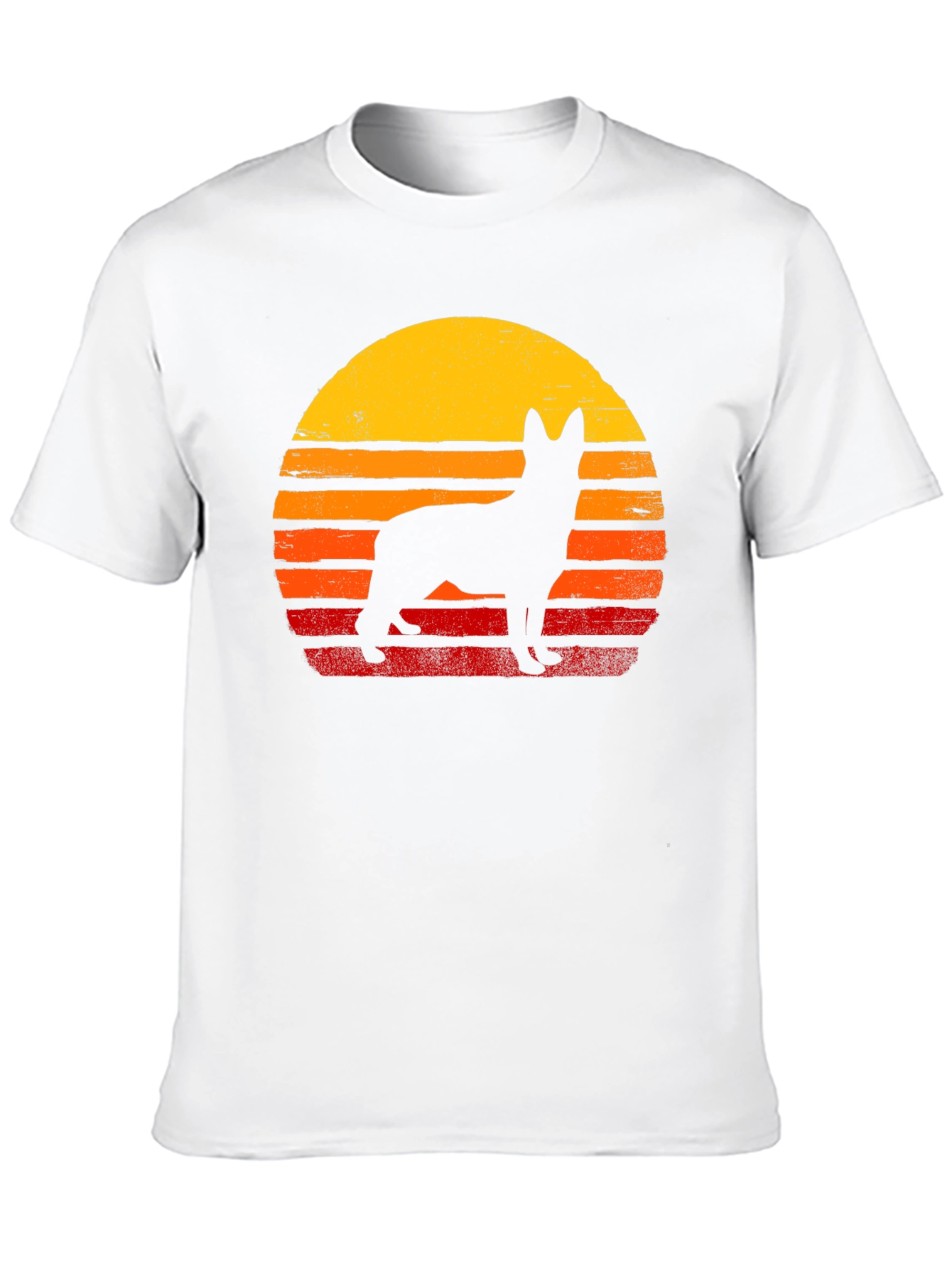 Retro Dog Silhouette T-Shirt