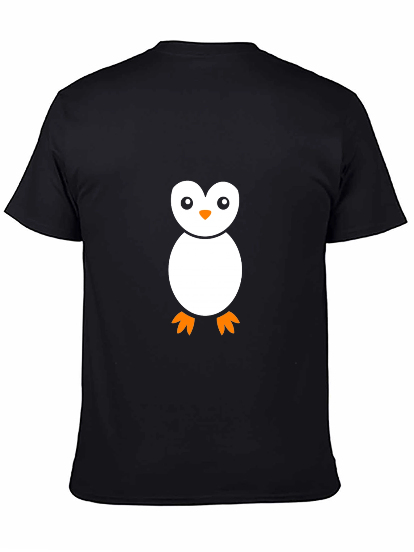 Penguin Graphic Black T-Shirt
