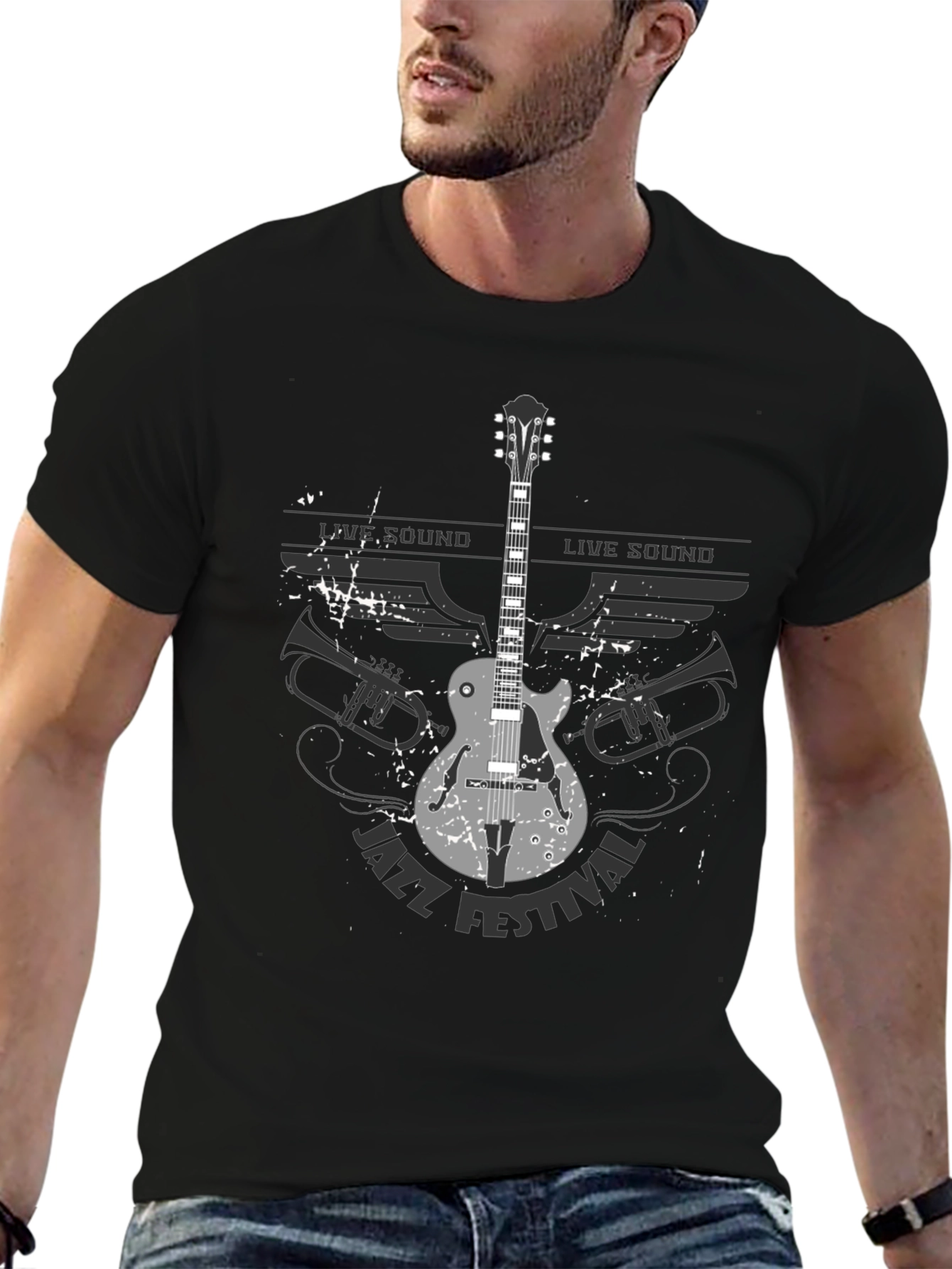 Jazz Festival Graphic Tee - Musical Style