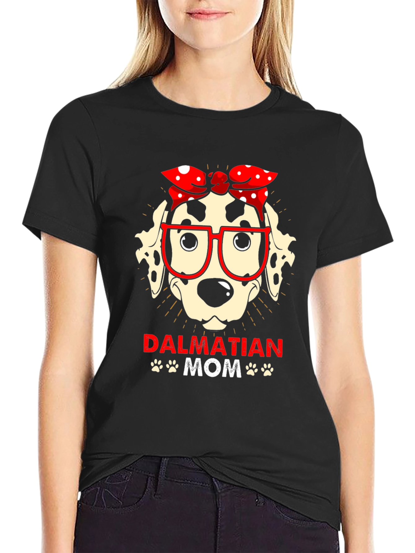 Dalmatian Mom T-Shirt - Cute Dog Lover Tee